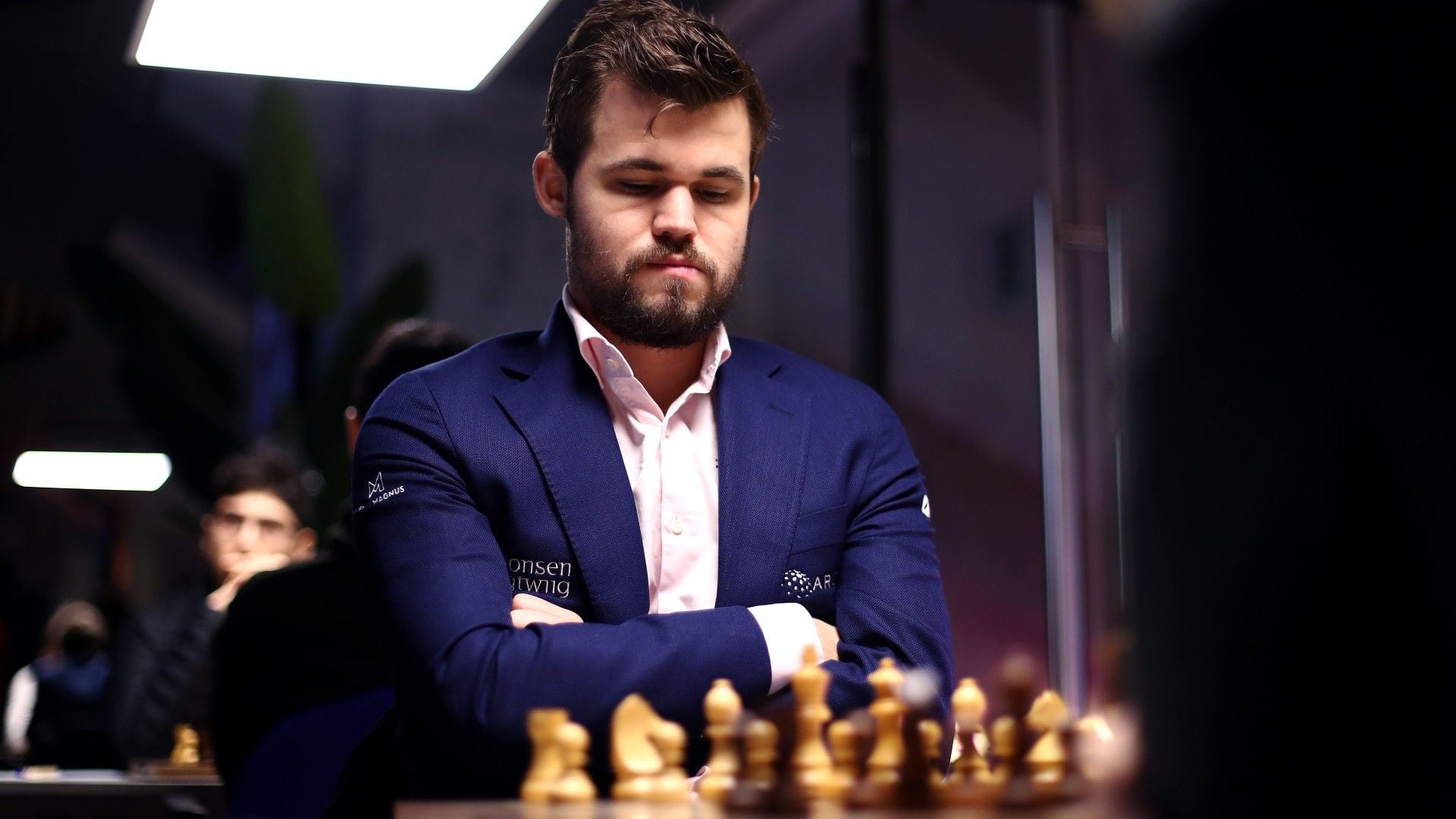 beard, Magnus Carlsen, chess, 1080P, HD Wallpaper