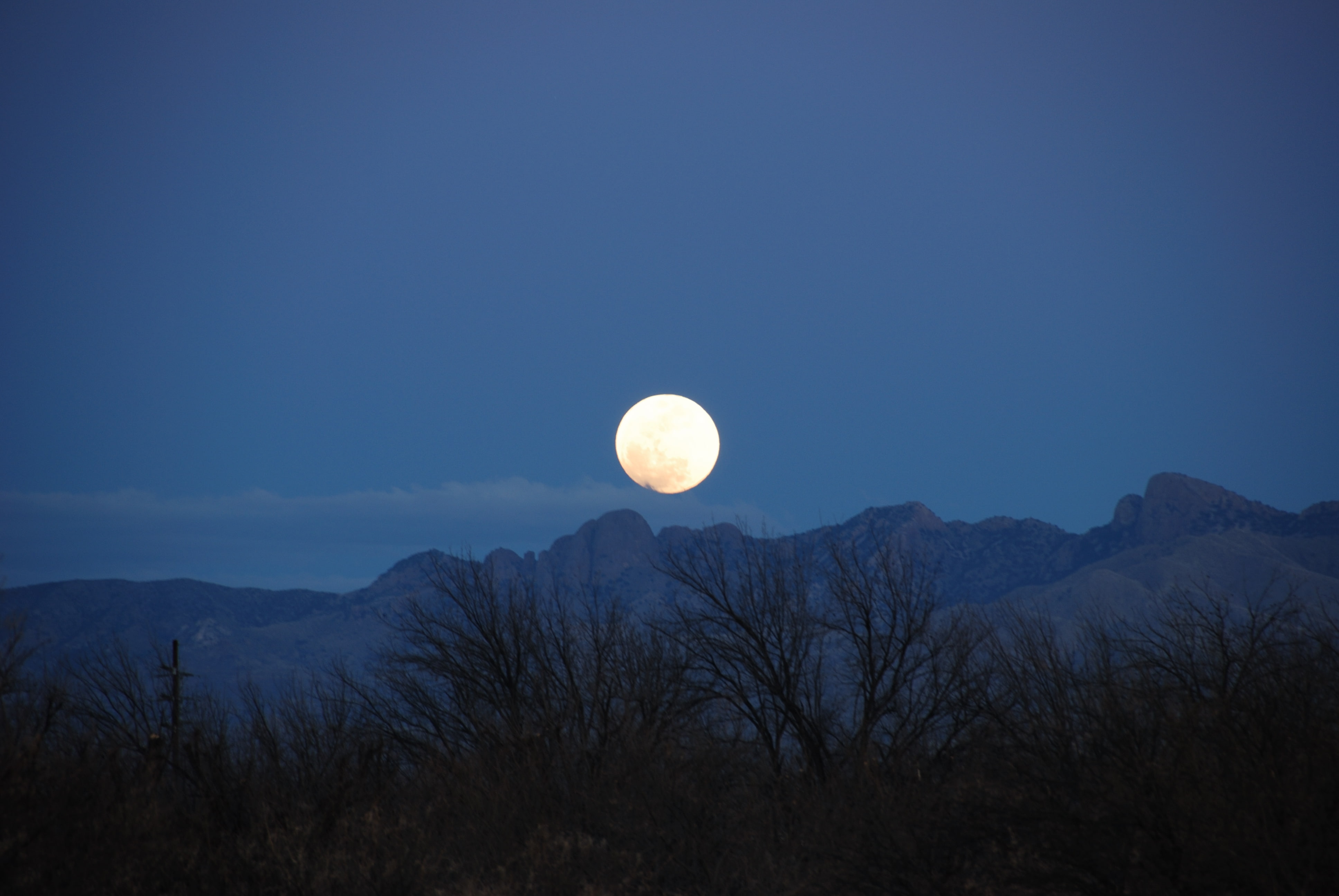 4K, art, mountains, night, moon, hd, space, desert, moons, HD Wallpaper