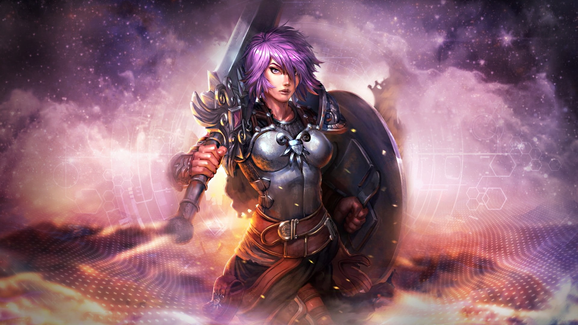 Bellona (Smite), 1080P, HD Wallpaper