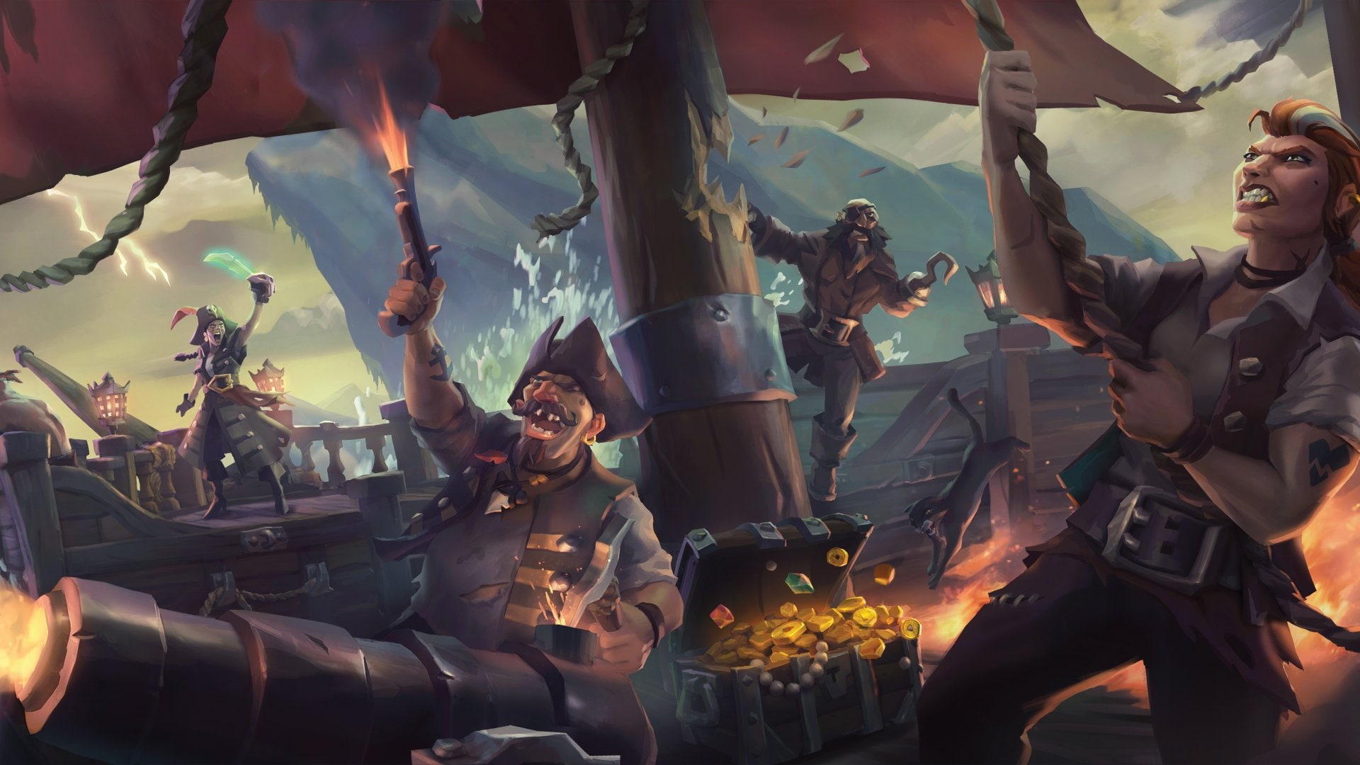 Sea Of Thieves, Video Game, 1080P, HD Wallpaper