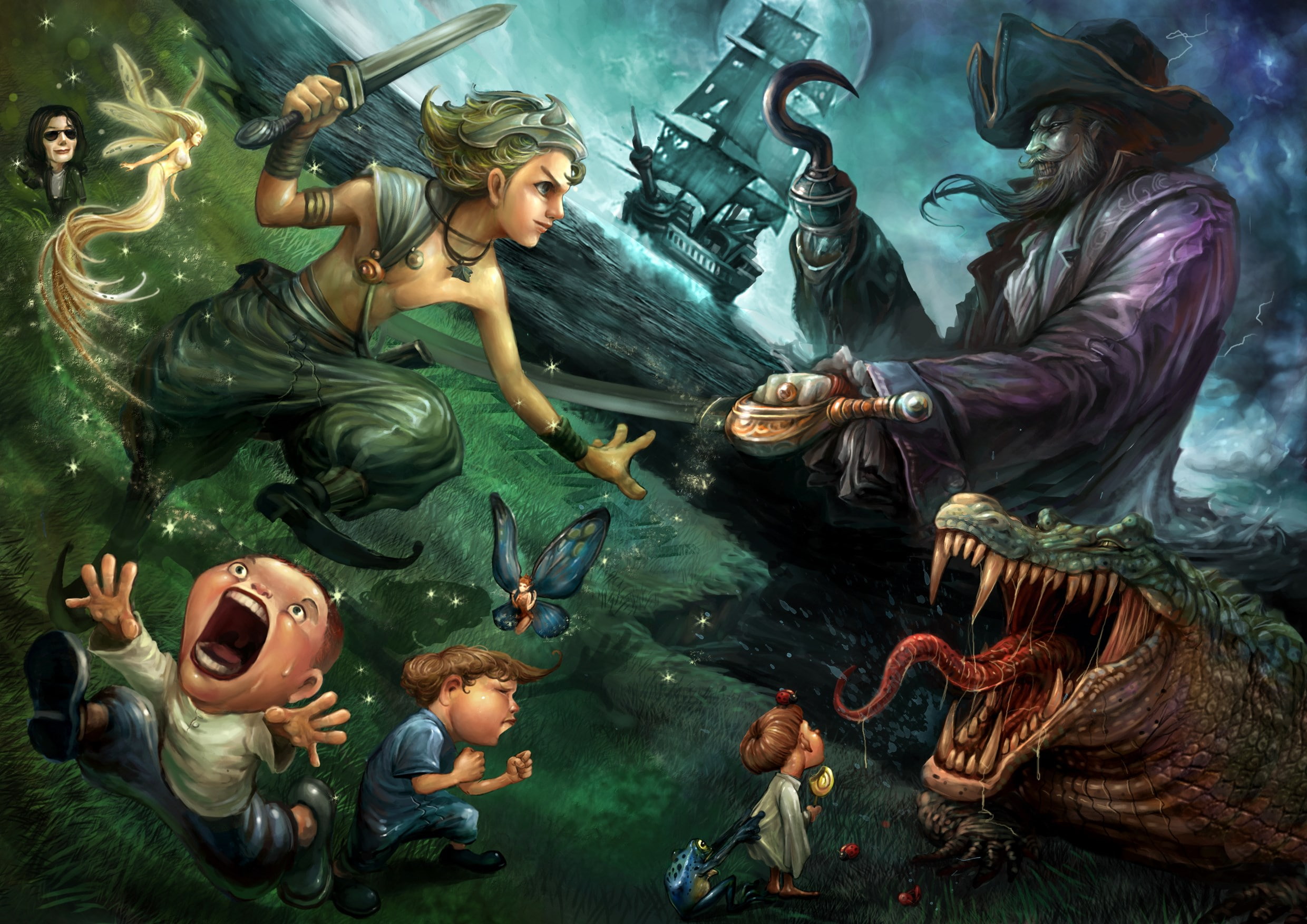 1080P, peter pan, HD Wallpaper