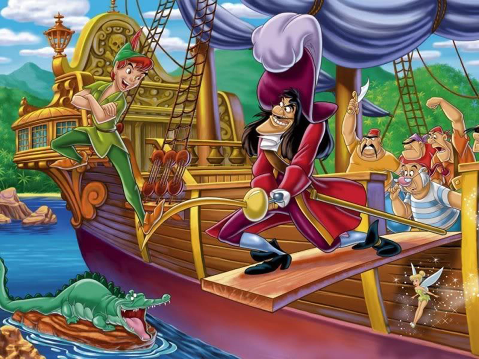 peter, pan, disney, 720P, peter pan, HD Wallpaper