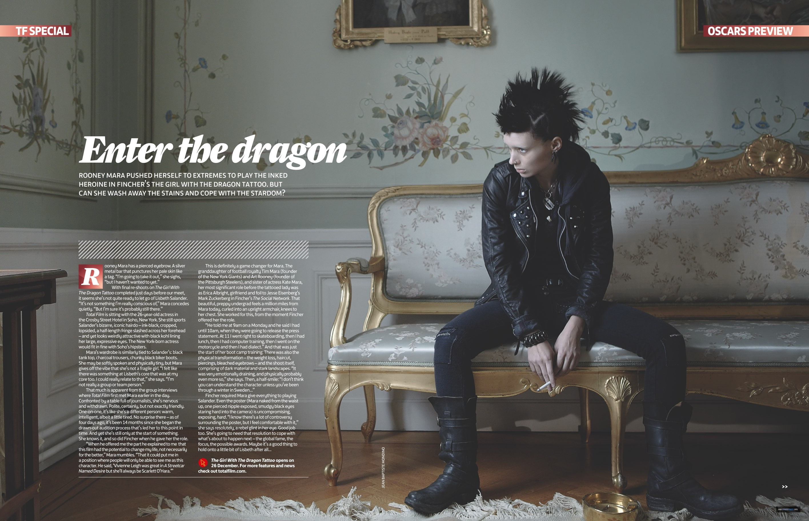 hd, art, rooney, Girl With The Dragon Tattoo, tattoo, dragon, Rooney Mara, 2K, girl, x, tattoos, mara, HD Wallpaper