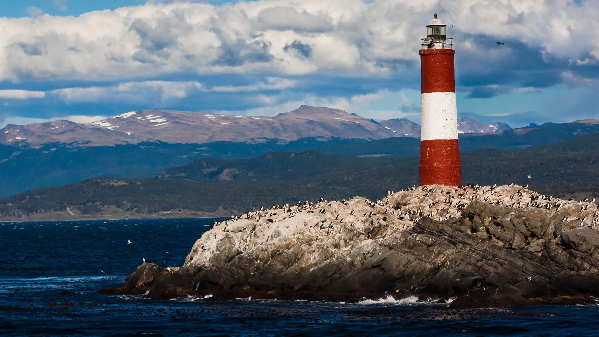 1080P, nature, ushuaia, Patagonia, lighthouse, HD Wallpaper
