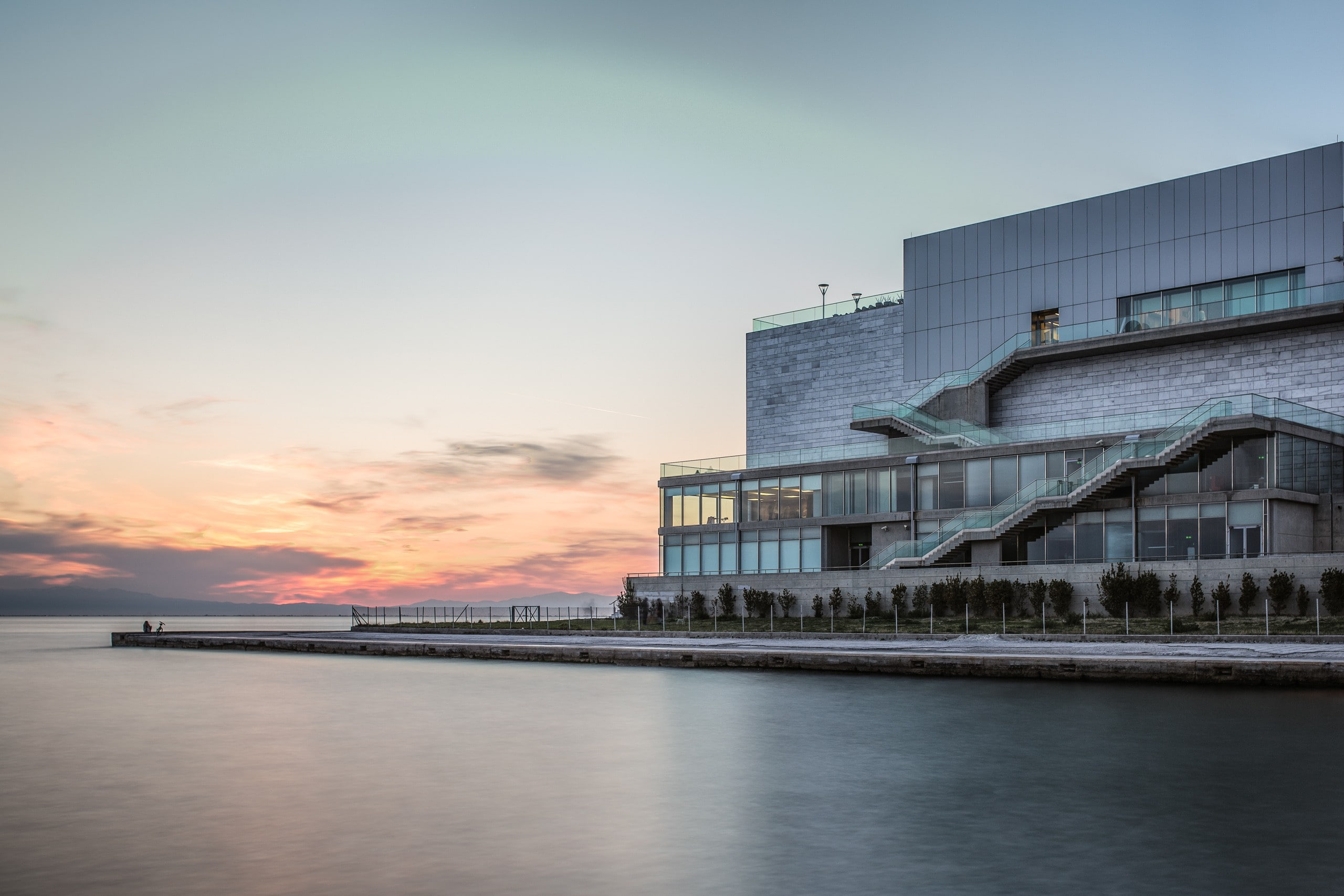 Greece, building, cityscape, 2K, Thessaloniki, landscape, HD Wallpaper