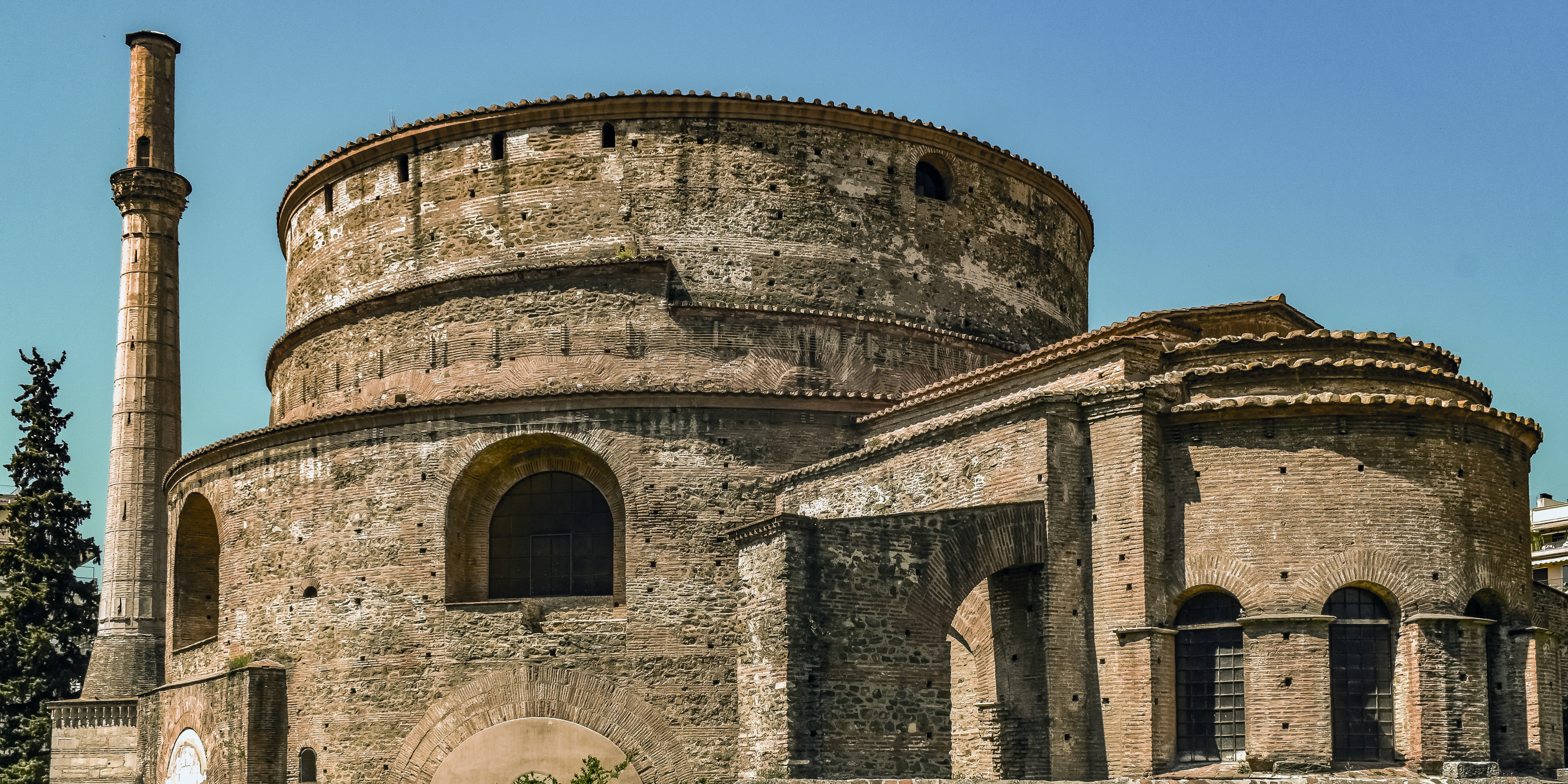 architecture, 4th century, ancient civilization, exterior, archaeology, roman, sky, tourism, building, old ruin, mausoleum, the past, 5K, no people, ancient, HD Wallpaper