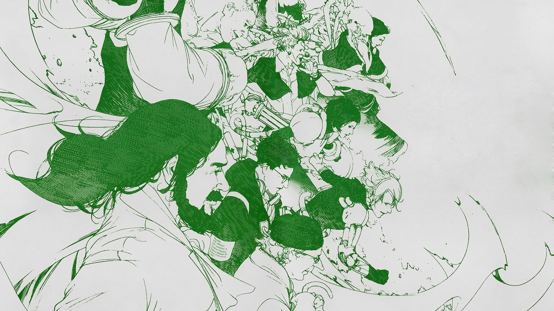 combat, artwork, design, paint, drawing - art product, pattern, craft, manga, anime, no people, LEVIUS, white color, abstract, plant part, textured, creativity, HD Wallpaper