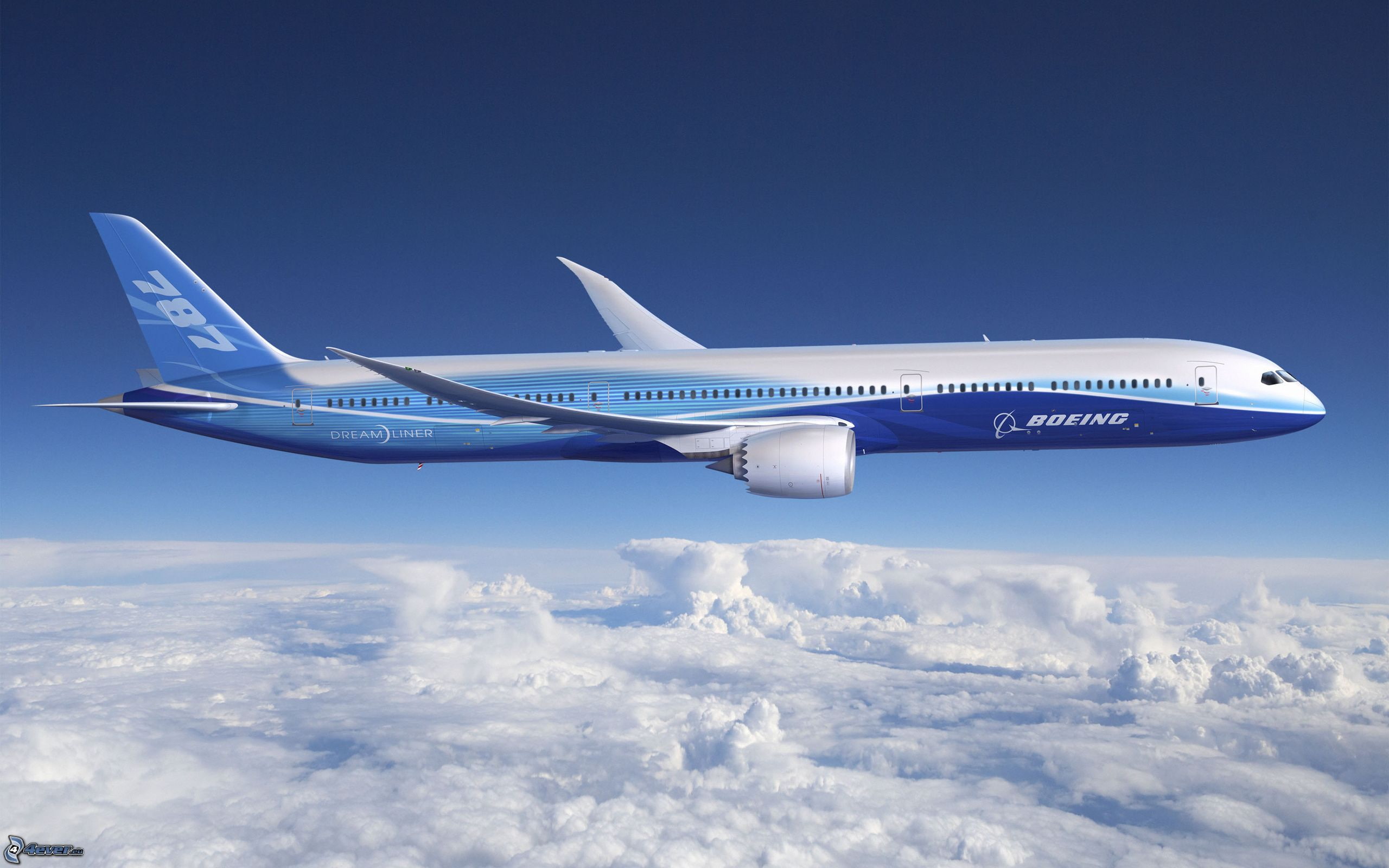 avion, boeing, 787, comercial, dreamliner, civil, 2K, HD Wallpaper