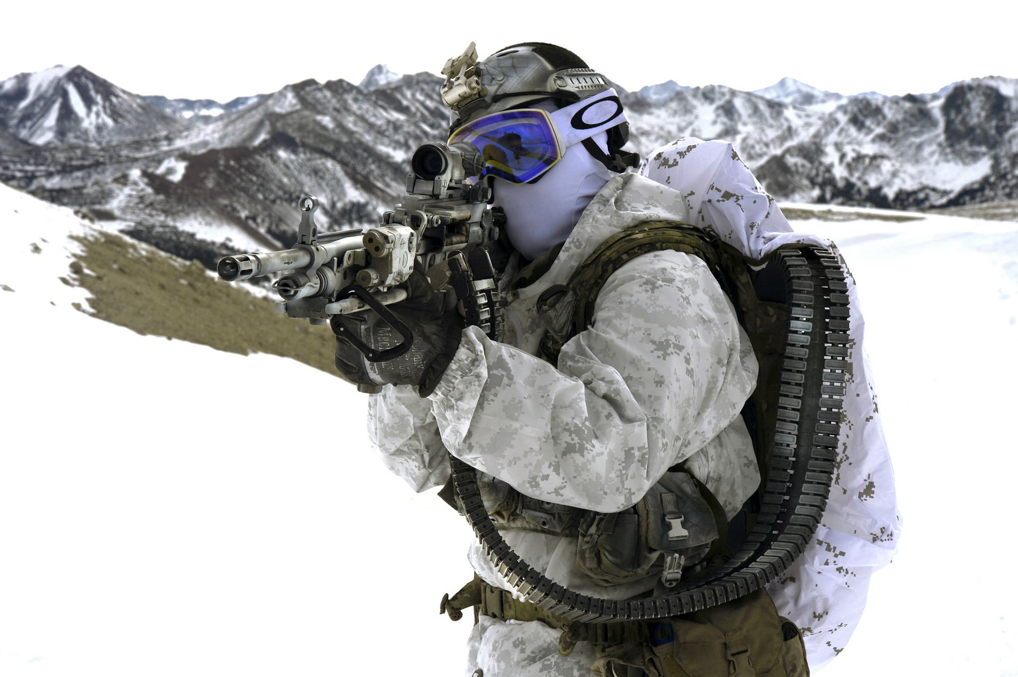 soldiers, United States Navy SEALs, army, 1080P, weapons, HD Wallpaper
