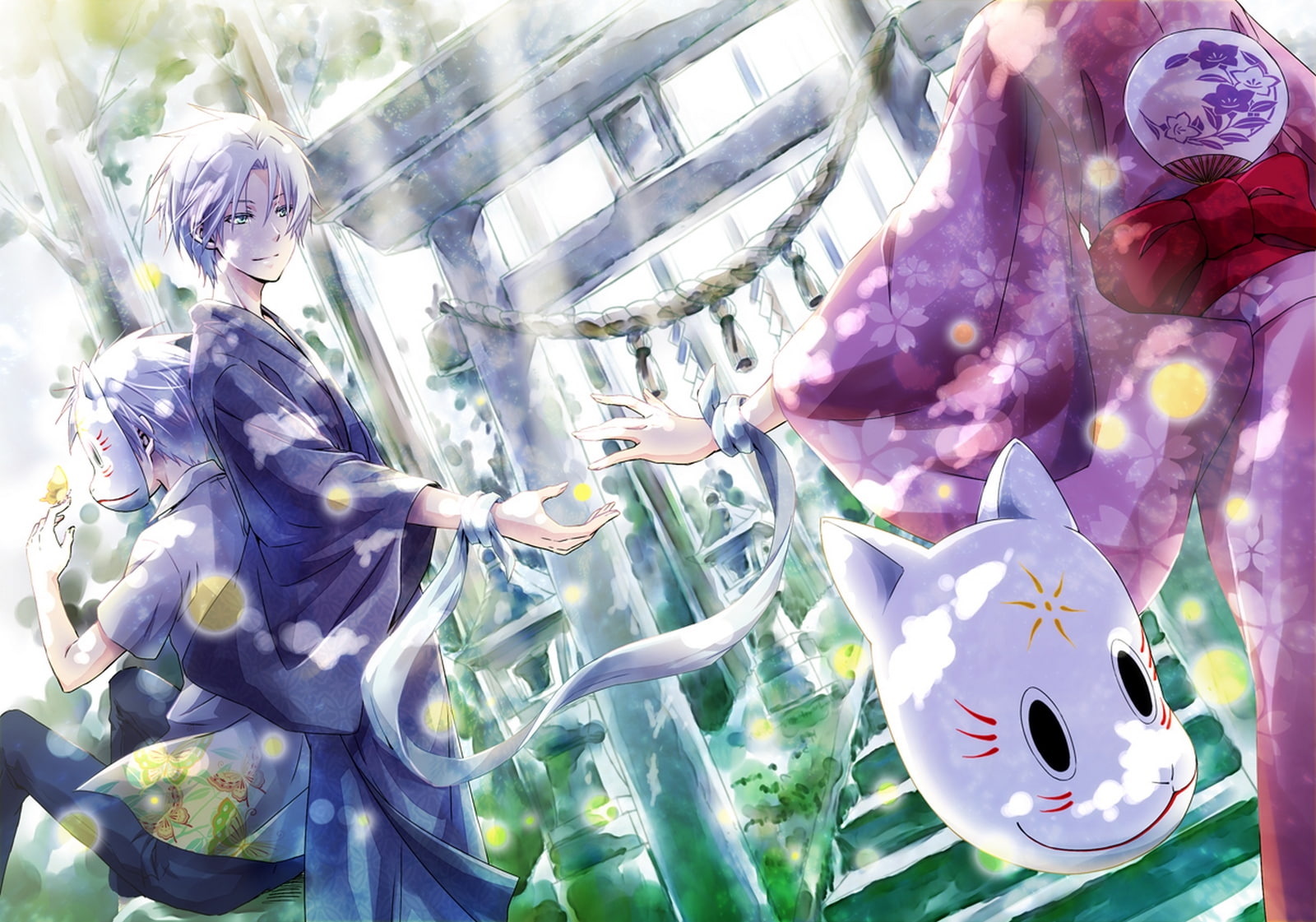 Into the Forest of Fireflies Light, Hotarubi No Mori E, Movie, 720P, HD Wallpaper