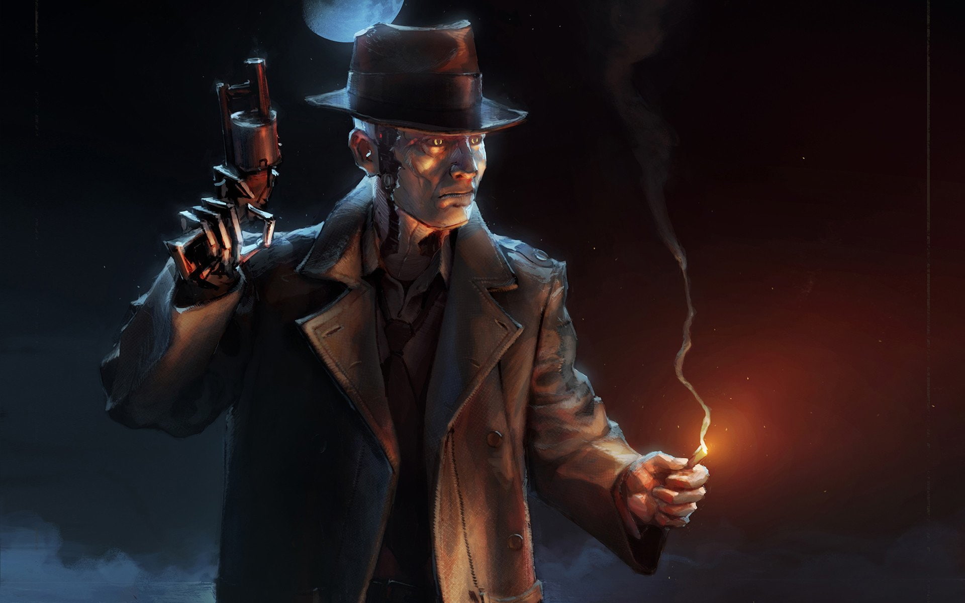 1080P, Fallout 4, Nick Valentine, Fallout, HD Wallpaper