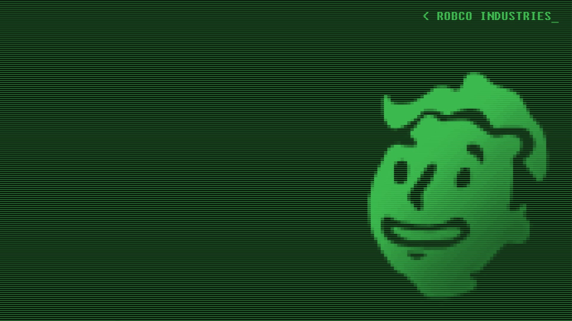 Fallout, Pip-Boy, 1080P, video games, green, HD Wallpaper