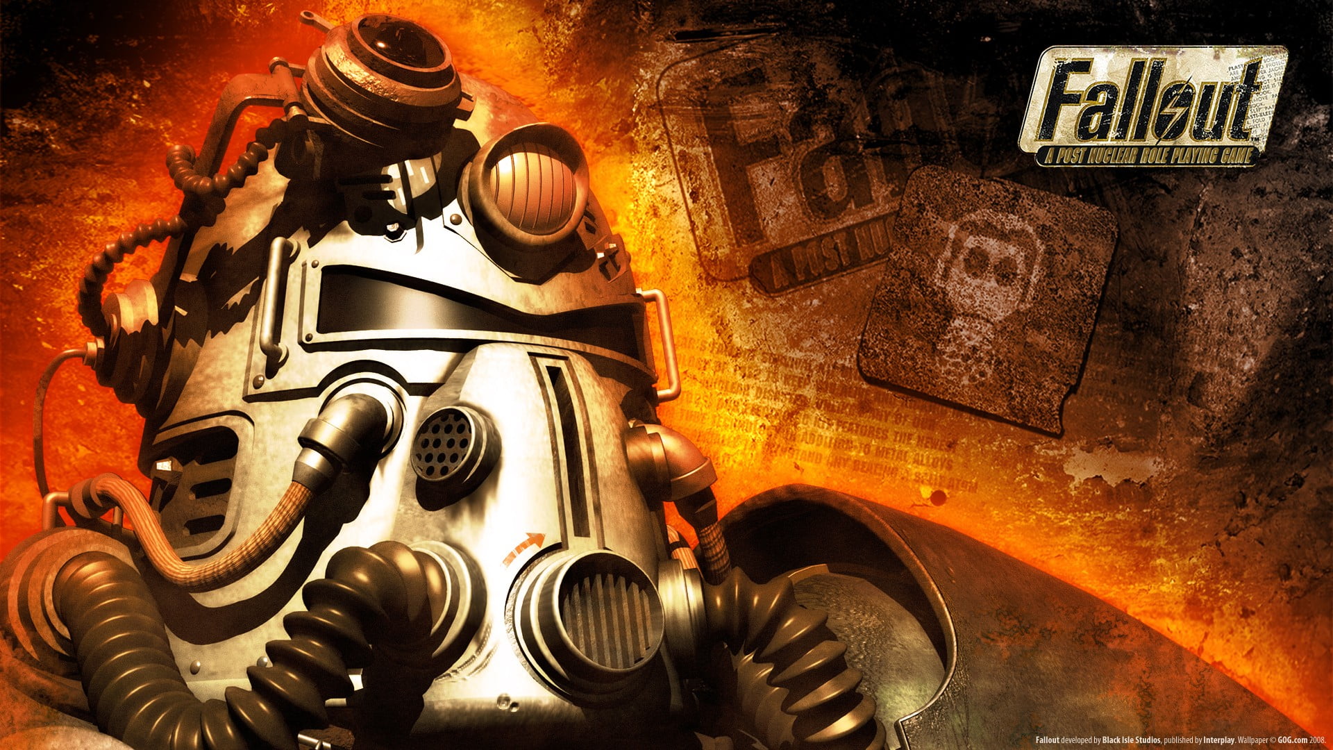 representation, wall - building feature, futuristic, obscured face, creativity, antique, still life, male likeness, gas mask, metal, old, indoors, Fallout, HD Wallpaper