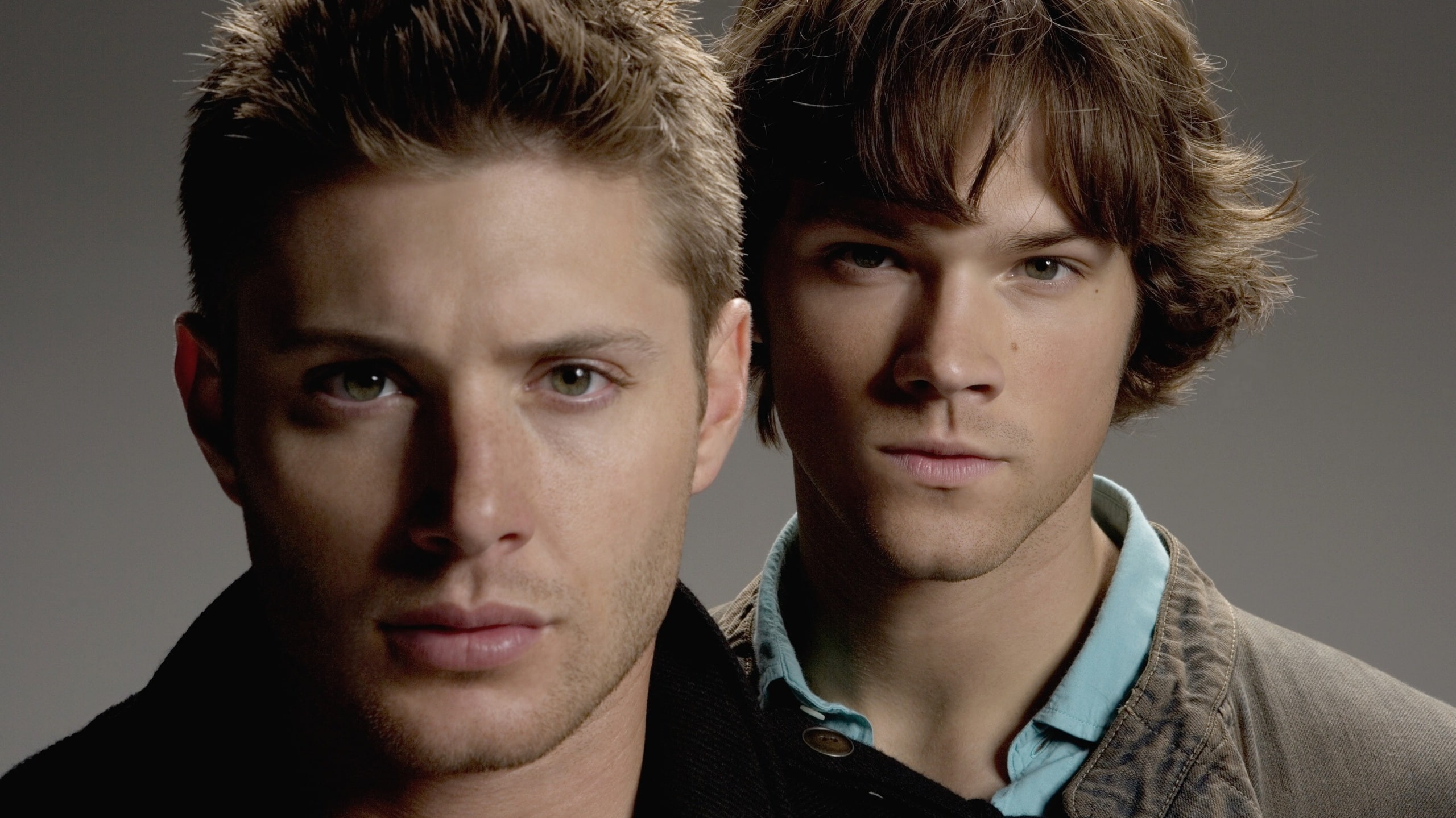 men, face, celebrities, glance, ackles, jensen, padalecki, movies, 2K, jared, supernatural, HD Wallpaper