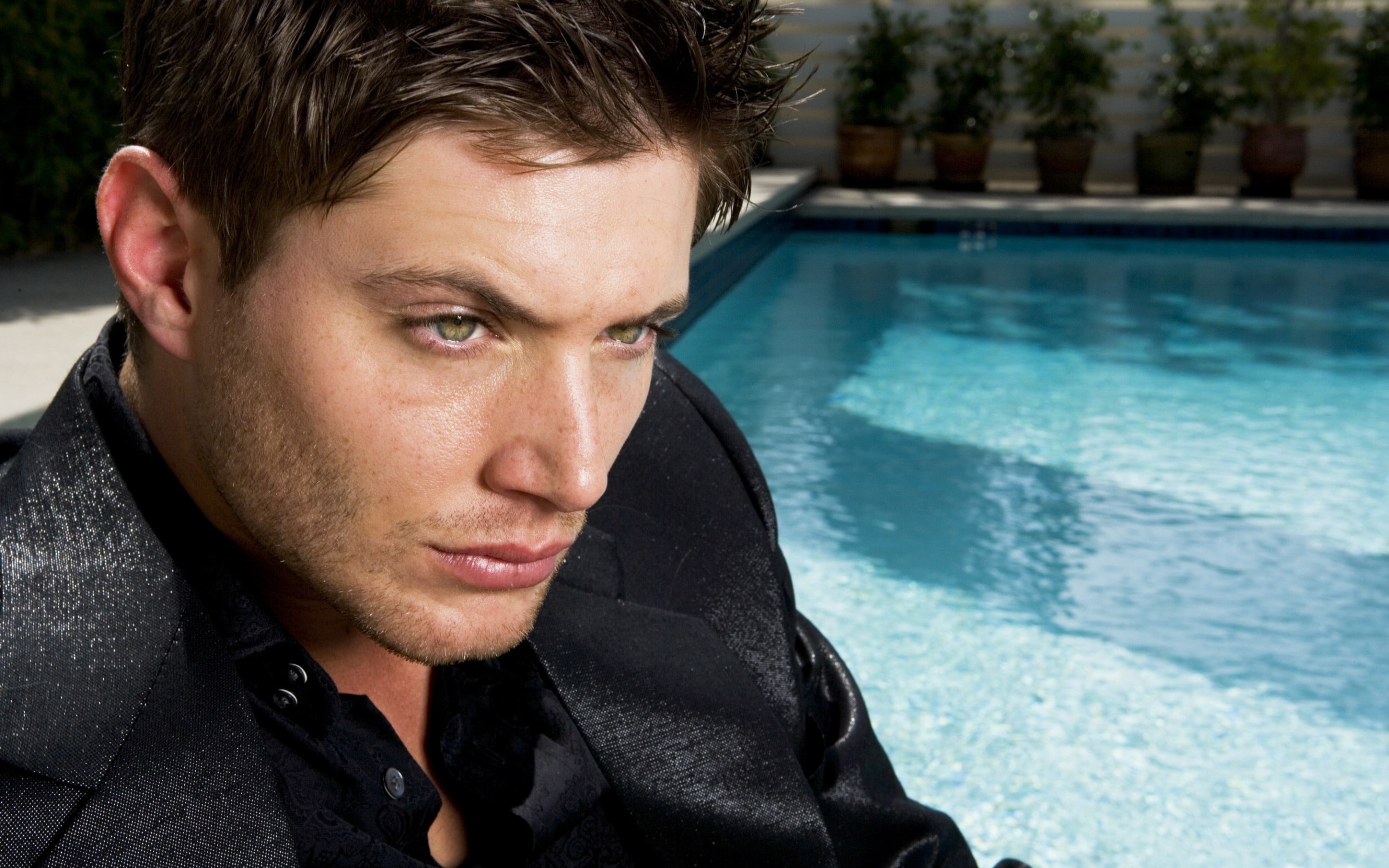 2K, celebs, actor, ackles, man, look, jensen, dude, profile, celebrity, HD Wallpaper