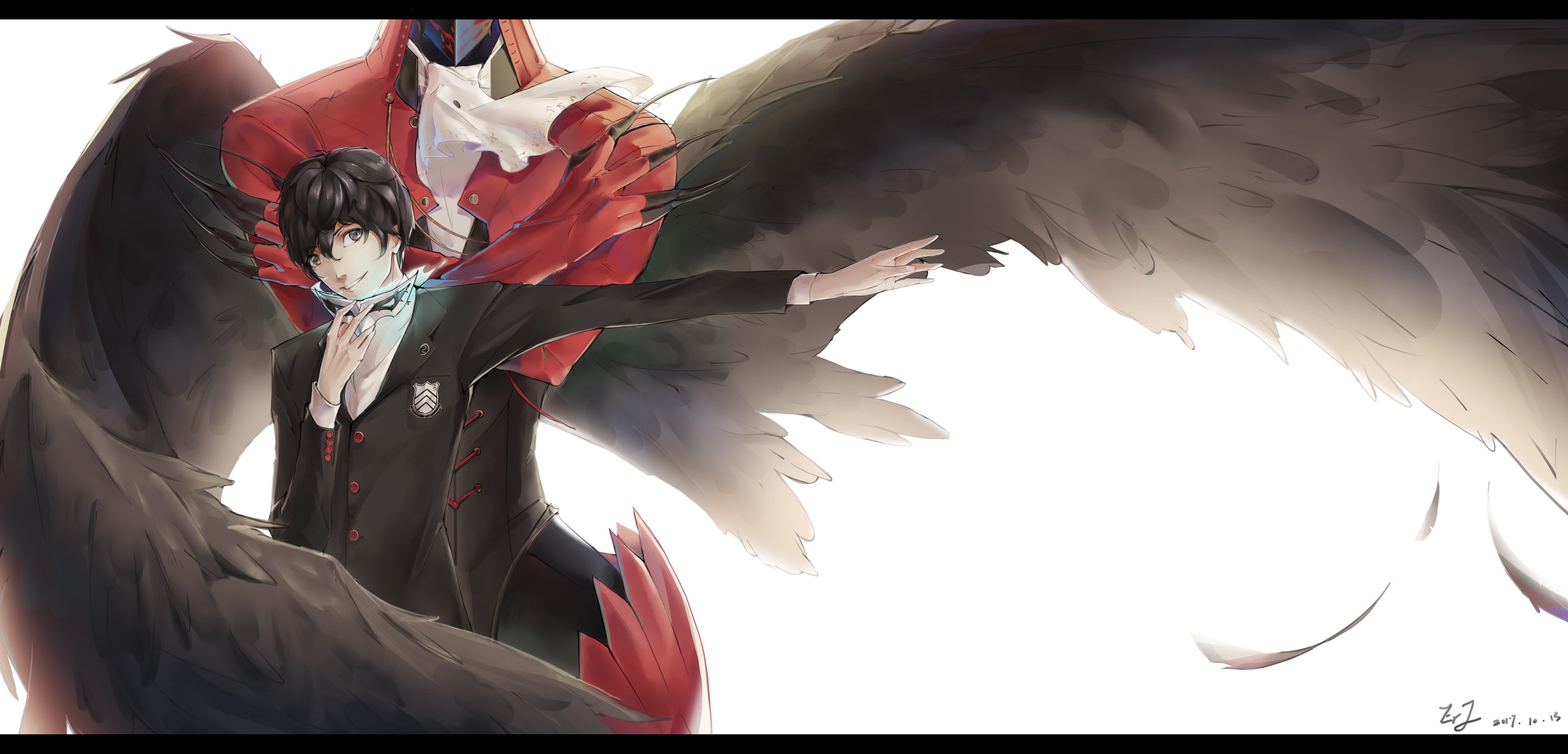 Persona 5: The Animation, 5K, Protagonist (Persona), Anime, HD Wallpaper