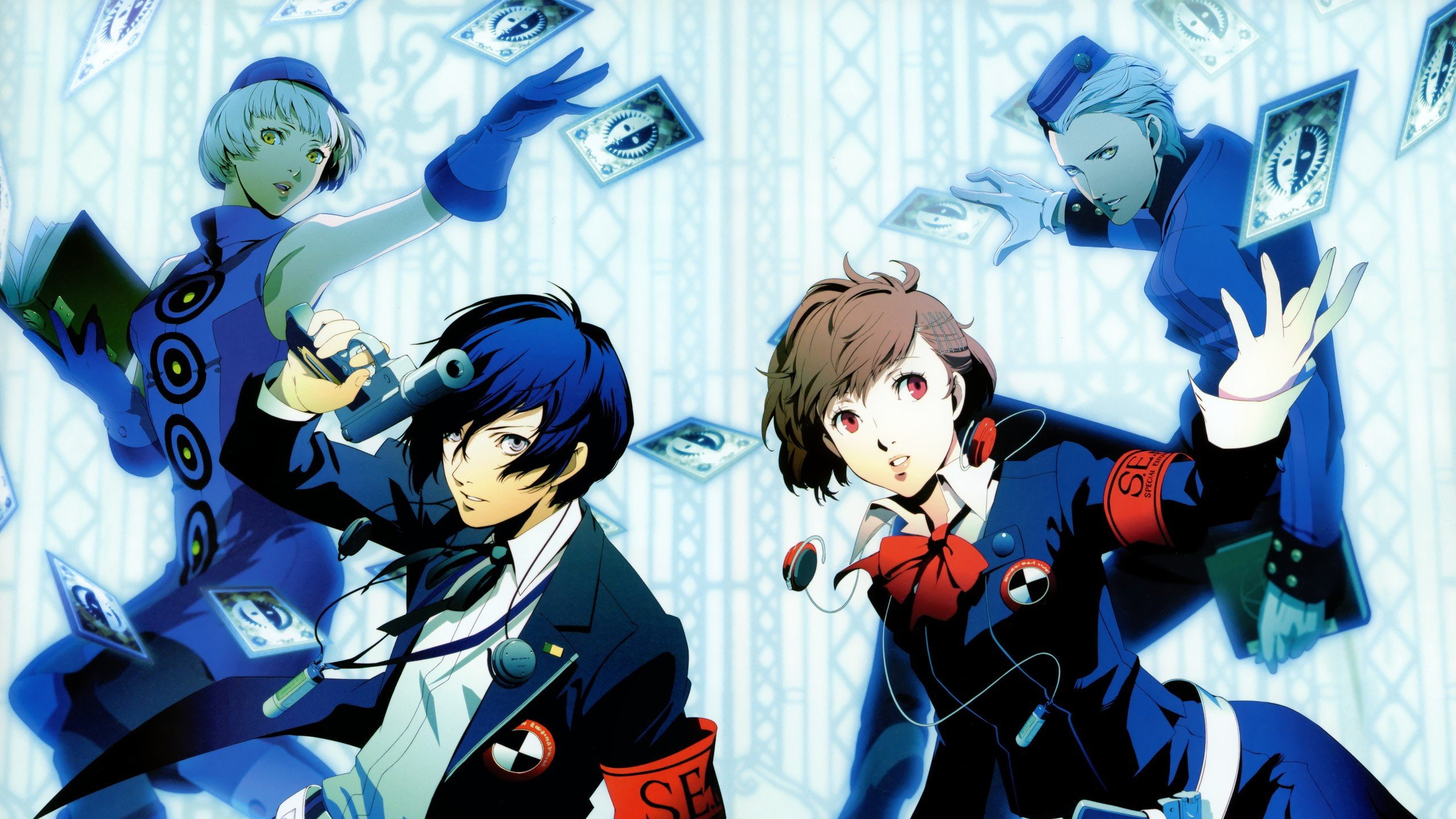 2K, female, portable, series, protagonist, arisato, minato, persona, HD Wallpaper