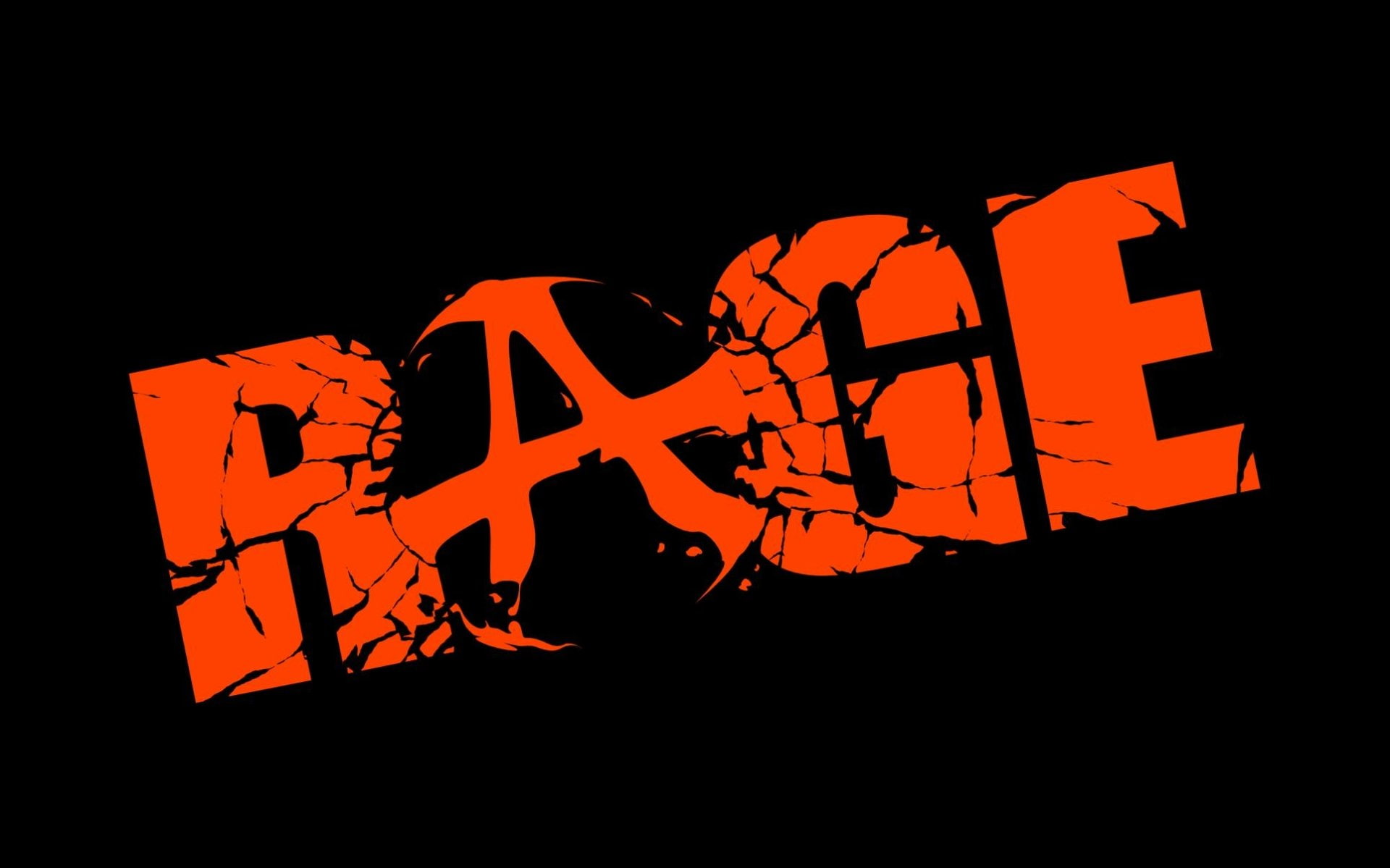 Rage, Game, Logo, 1080P, Rage (Video Game), HD Wallpaper