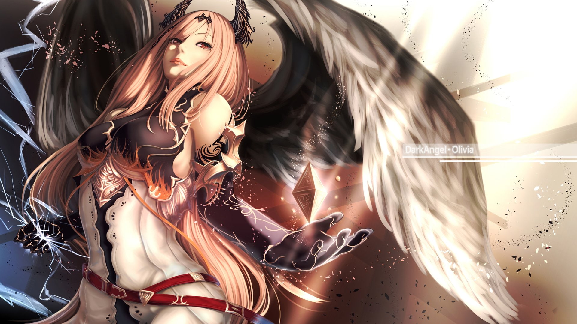 Rage of Bahamut, Video Game, 1080P, Dark Angel Olivia, HD Wallpaper