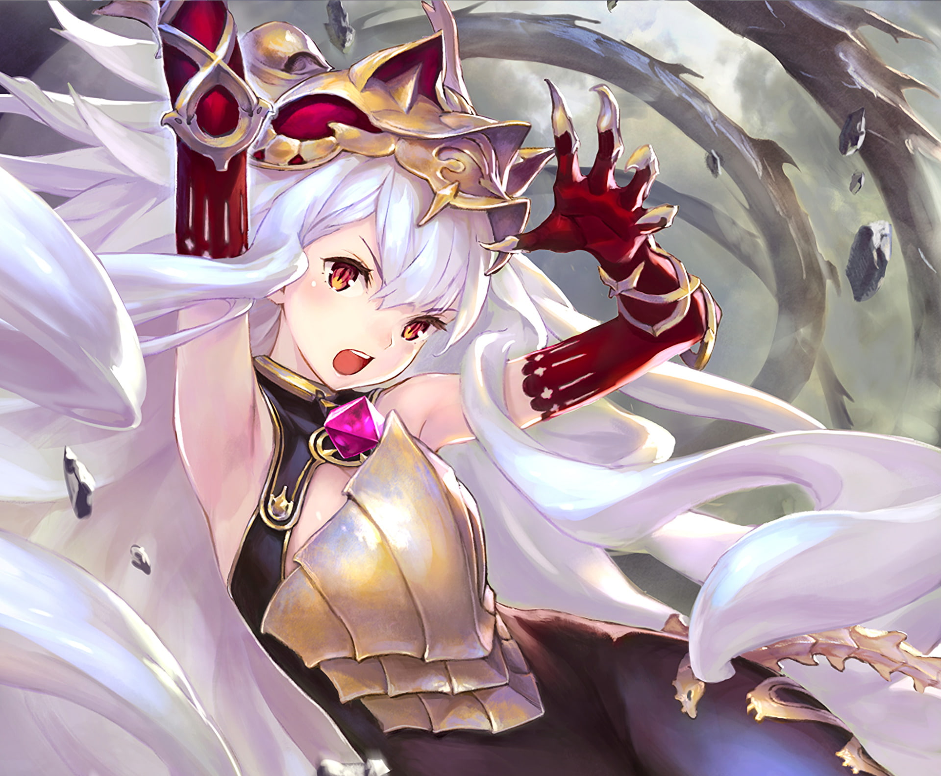 Medusa (Rage of the Bahamut), Rage of Bahamut, 1080P, Video Game, HD Wallpaper