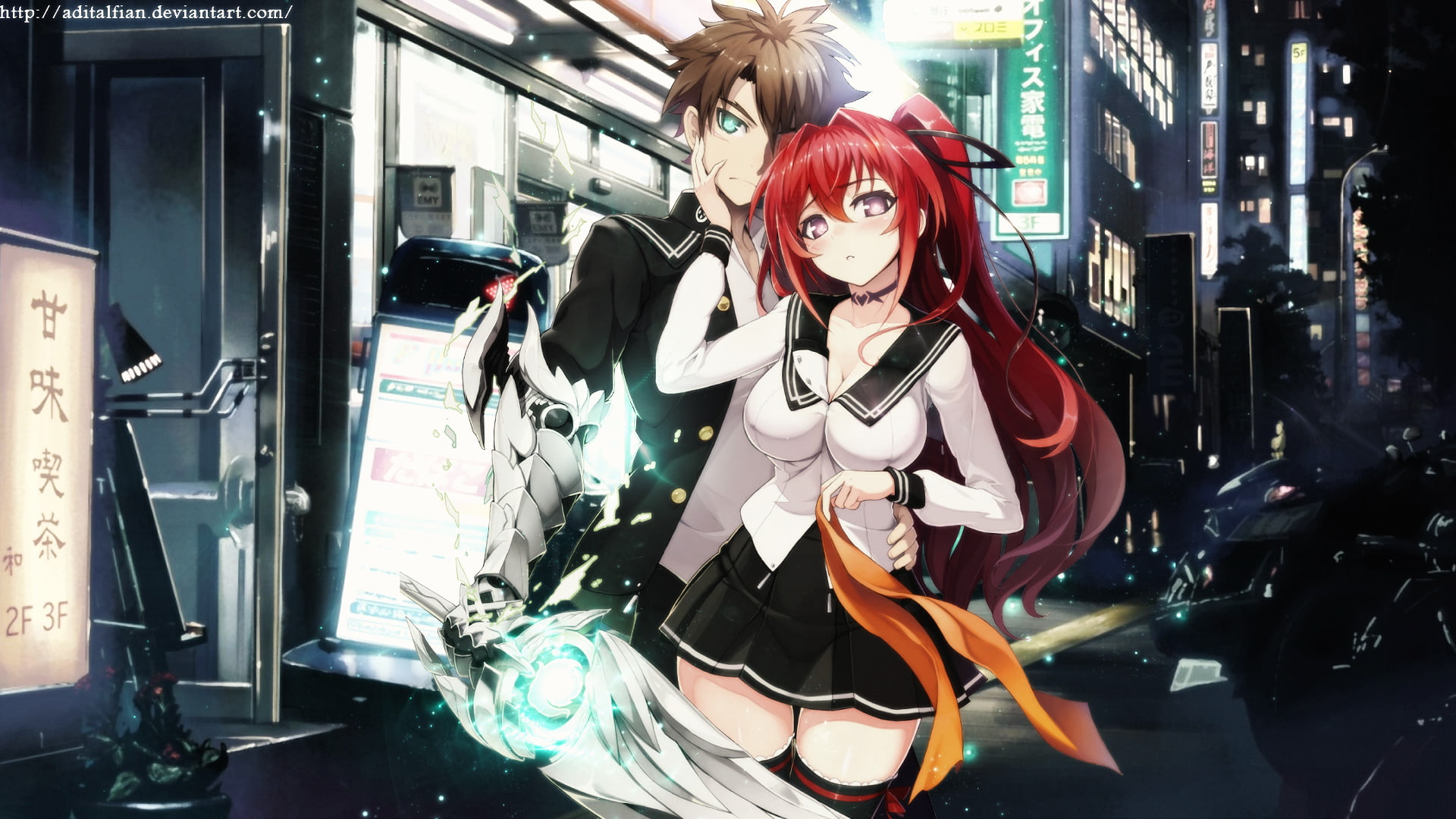 Anime, 1080P, Shinmai Maou No Testament, HD Wallpaper