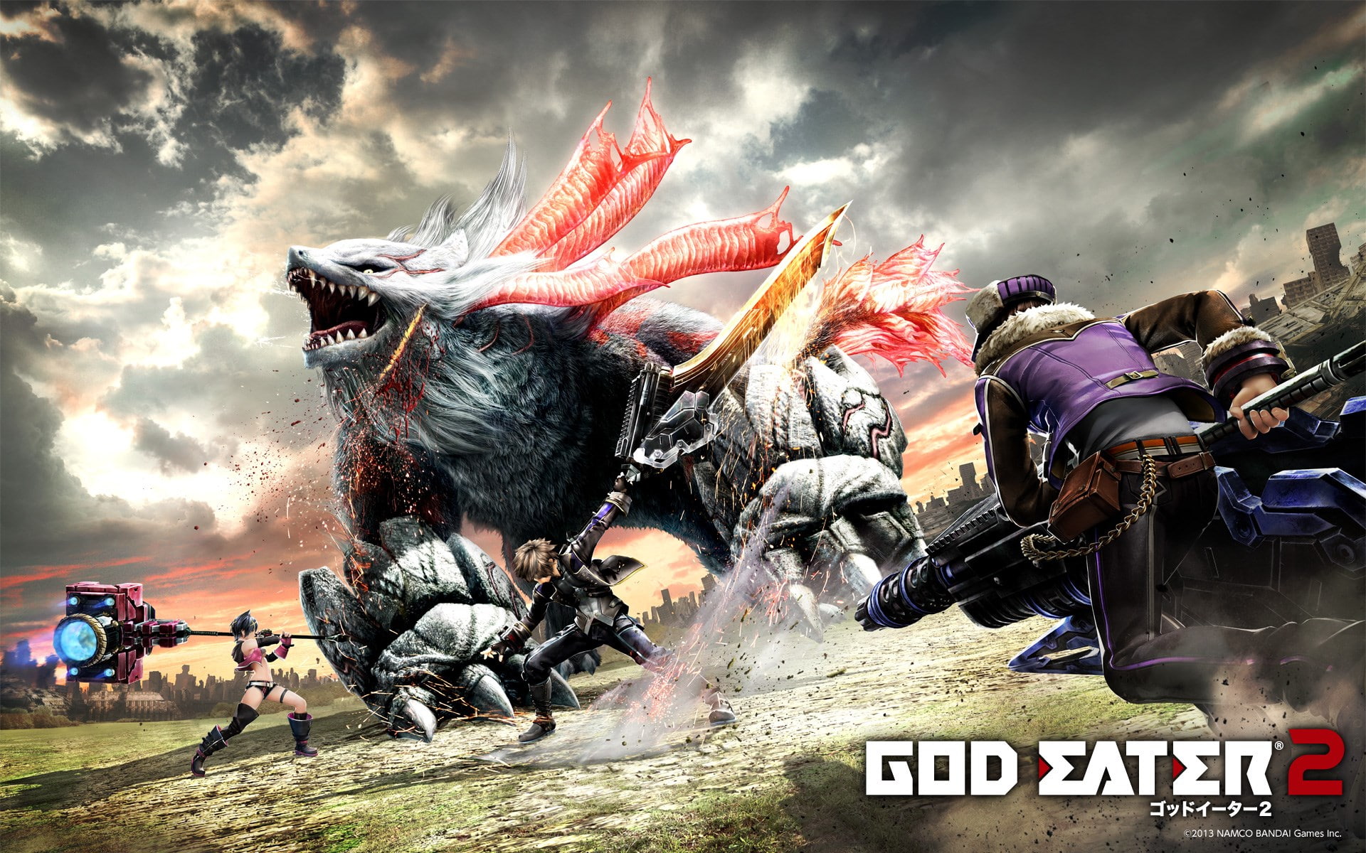 1080P, God Eater 2, HD Wallpaper