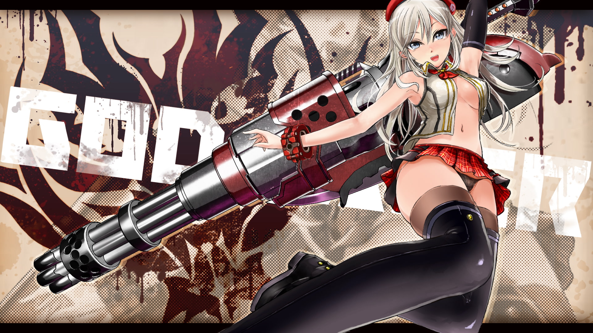 1080P, God Eater, Anime, Alisa Illinichina Amiella, HD Wallpaper