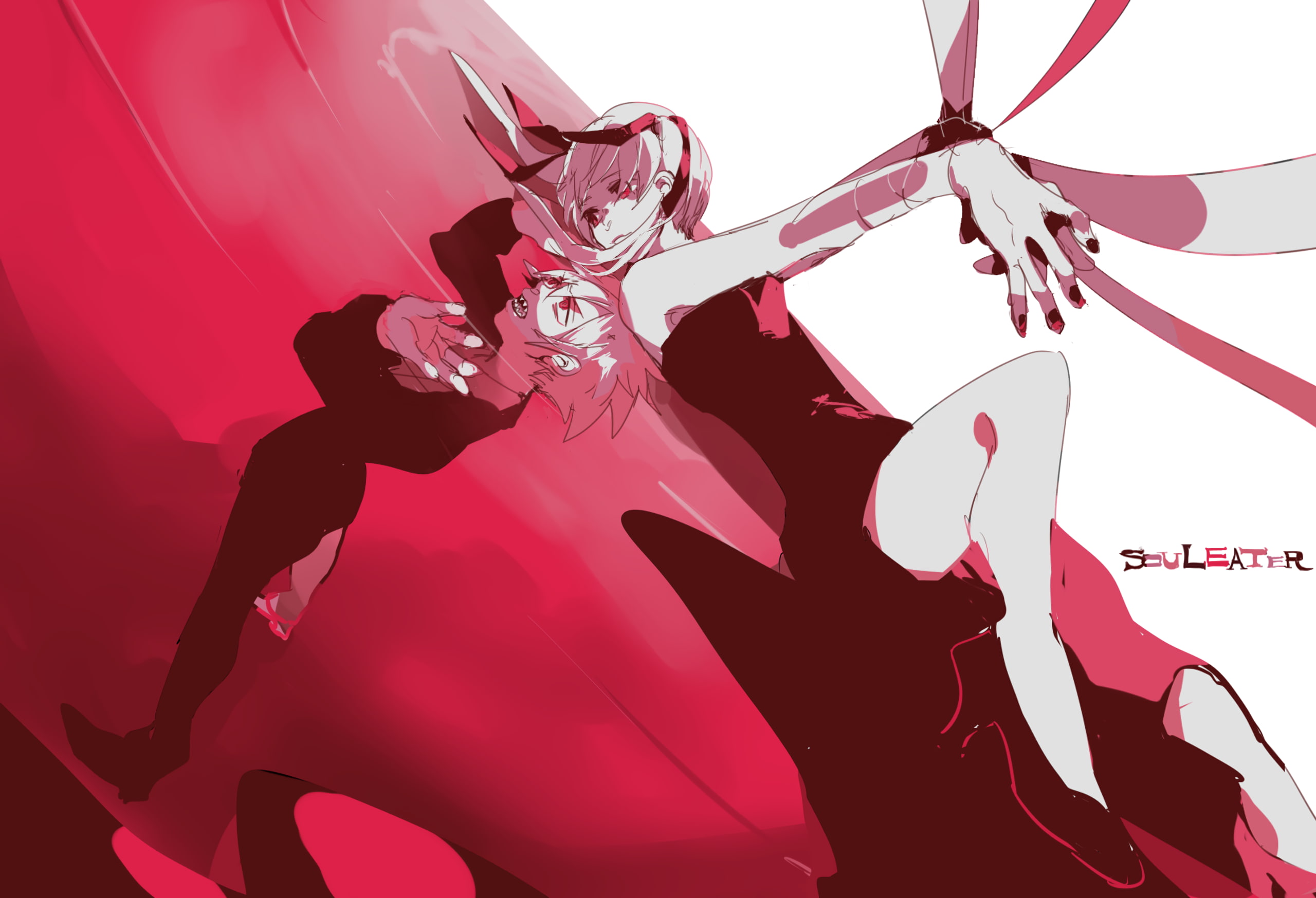 Soul Evans, Maka Albarn, Soul Eater, Maka (Soul Eater), Anime, 2K, HD Wallpaper