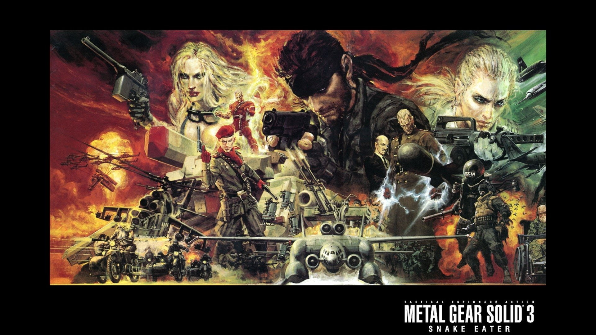 Metal Gear Solid, Metal Gear Solid 3: Snake Eater, 1080P, HD Wallpaper