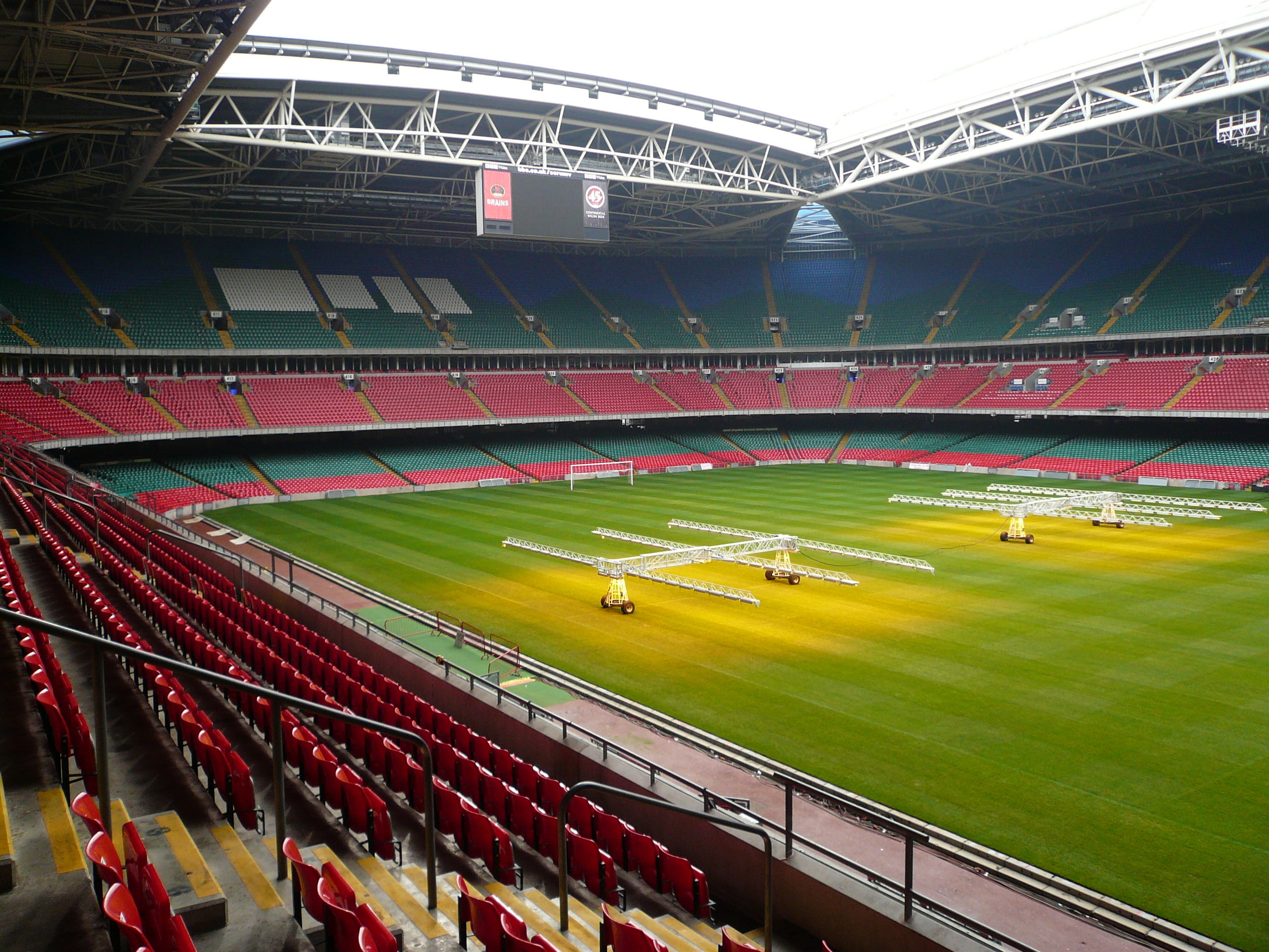 Cardiff, Millenium, Stadium, Wales, Millennium, 2K, HD Wallpaper