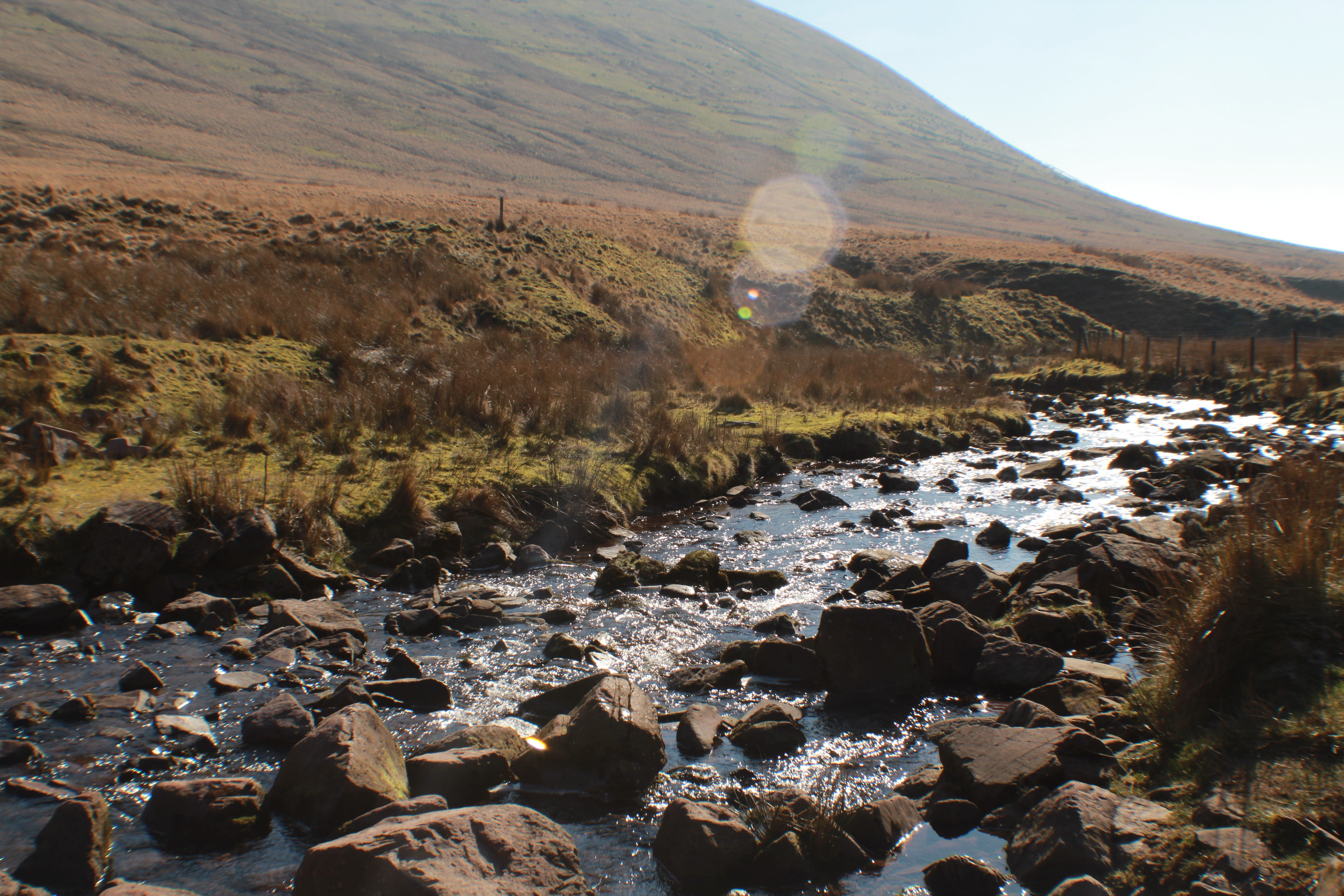 brecon, stone - object, day, tourism, scenics - nature, horizontal plane, beauty in nature, wales, 5K, tranquil scene, stream - flowing water, land, outdoors, HD Wallpaper