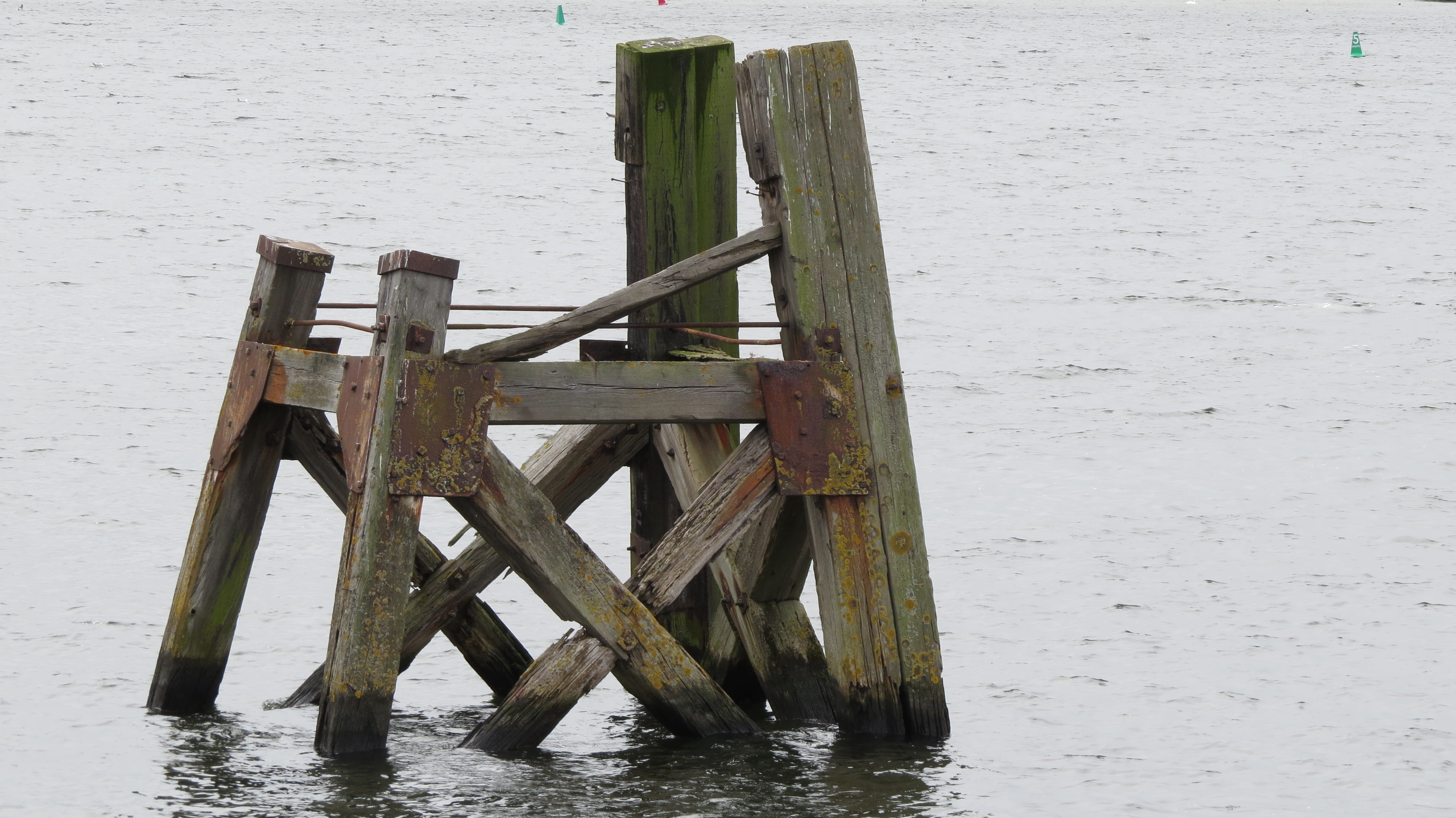 water, outdoors, lake, architecture, land, structure, cardiff bay, day, tranquility, underneath, wood - material, wooden post, waterfront, no people, 4K, HD Wallpaper