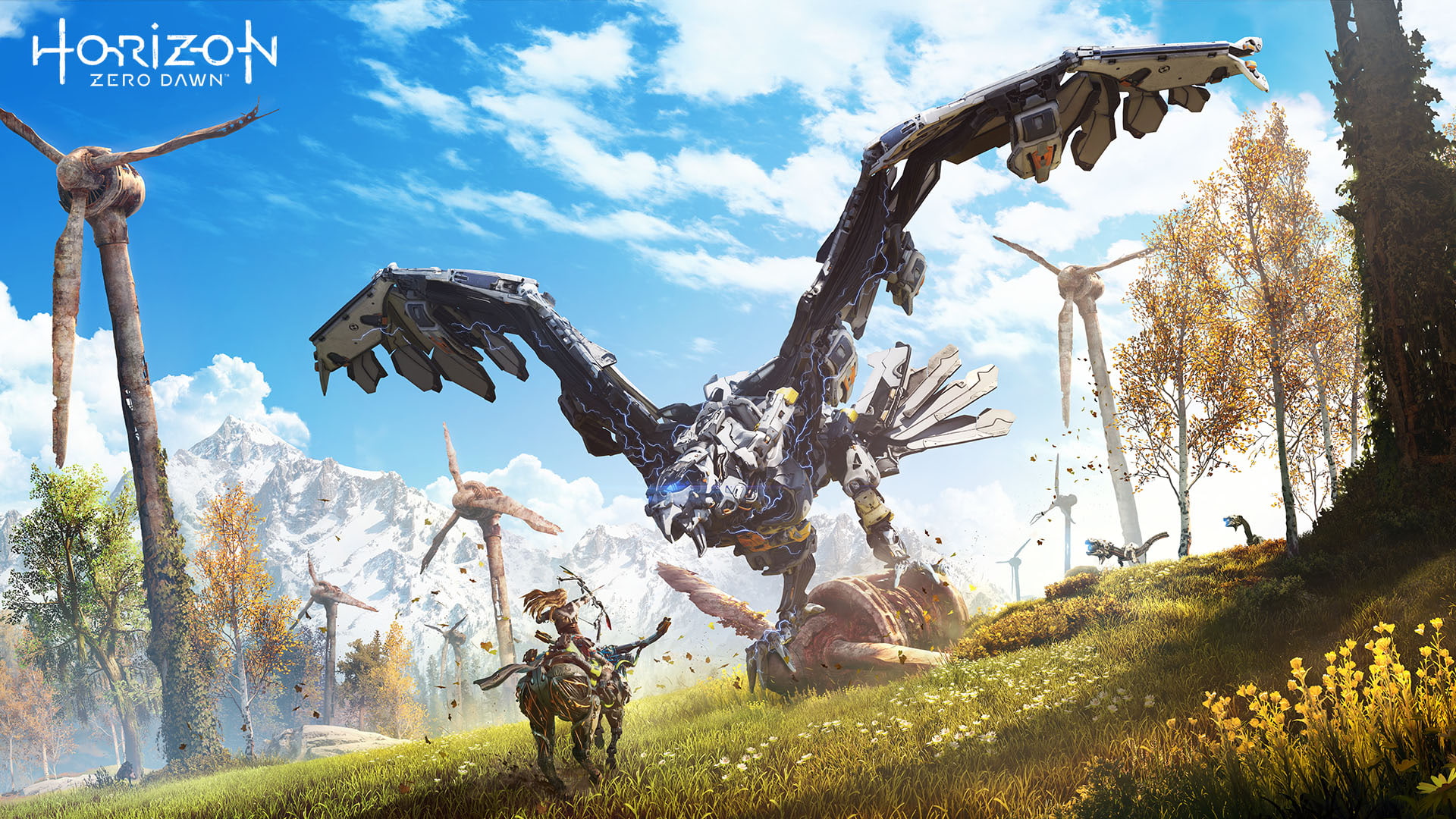 Horizon, Thunderhawk, Zero, Dawn, 1080P, HD Wallpaper