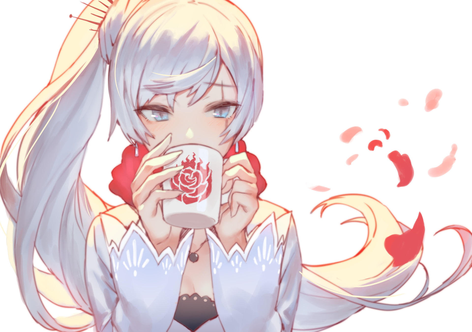Weiss Schnee, Anime, RWBY, 1080P, HD Wallpaper