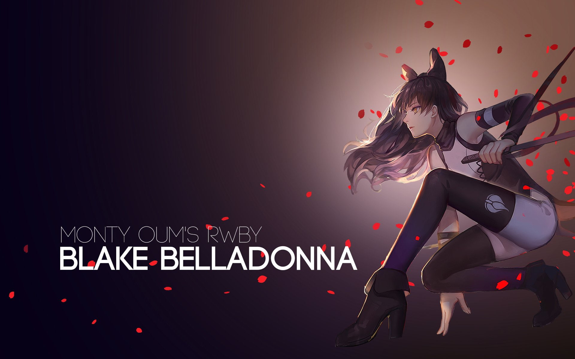 Blake Belladonna, Anime, RWBY, 1080P, HD Wallpaper