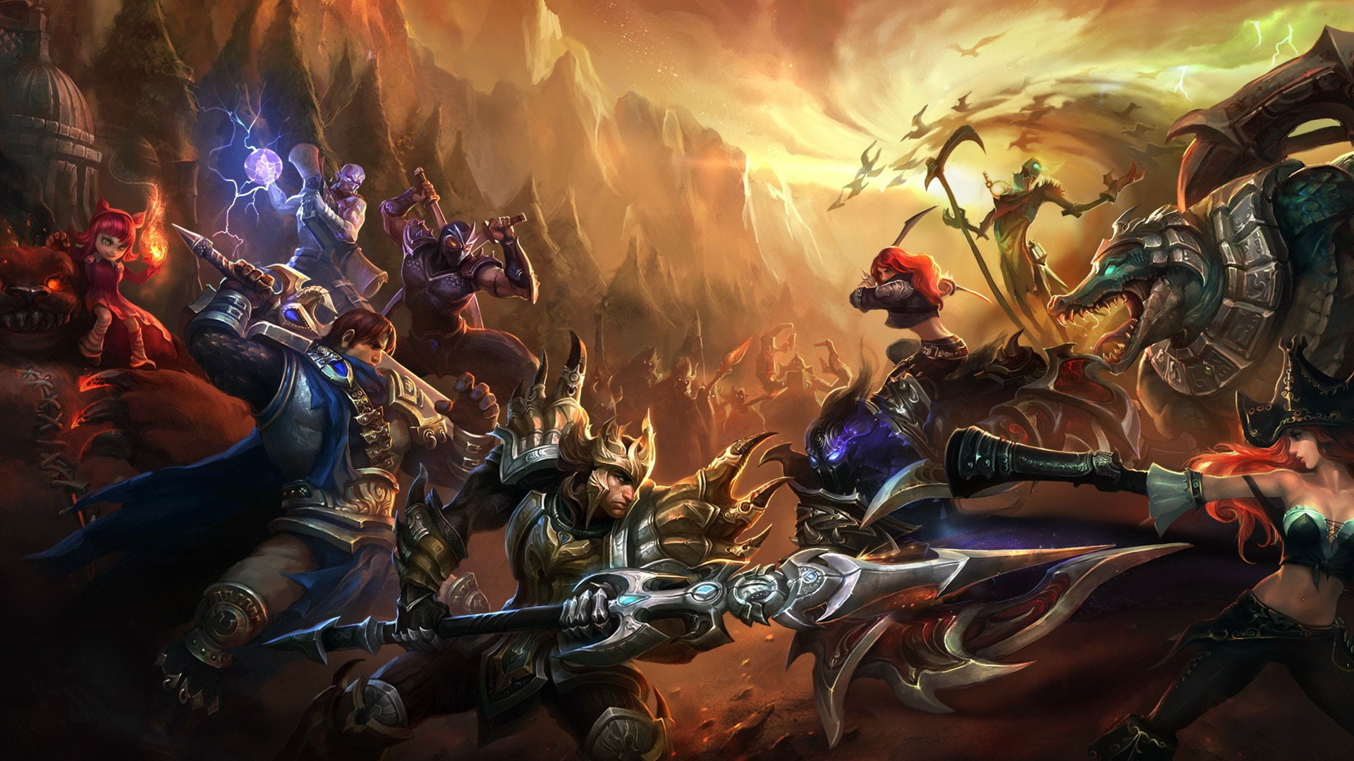 warriors, ghost, league of legends, lol, fighting, league, legends, 1080P, HD Wallpaper
