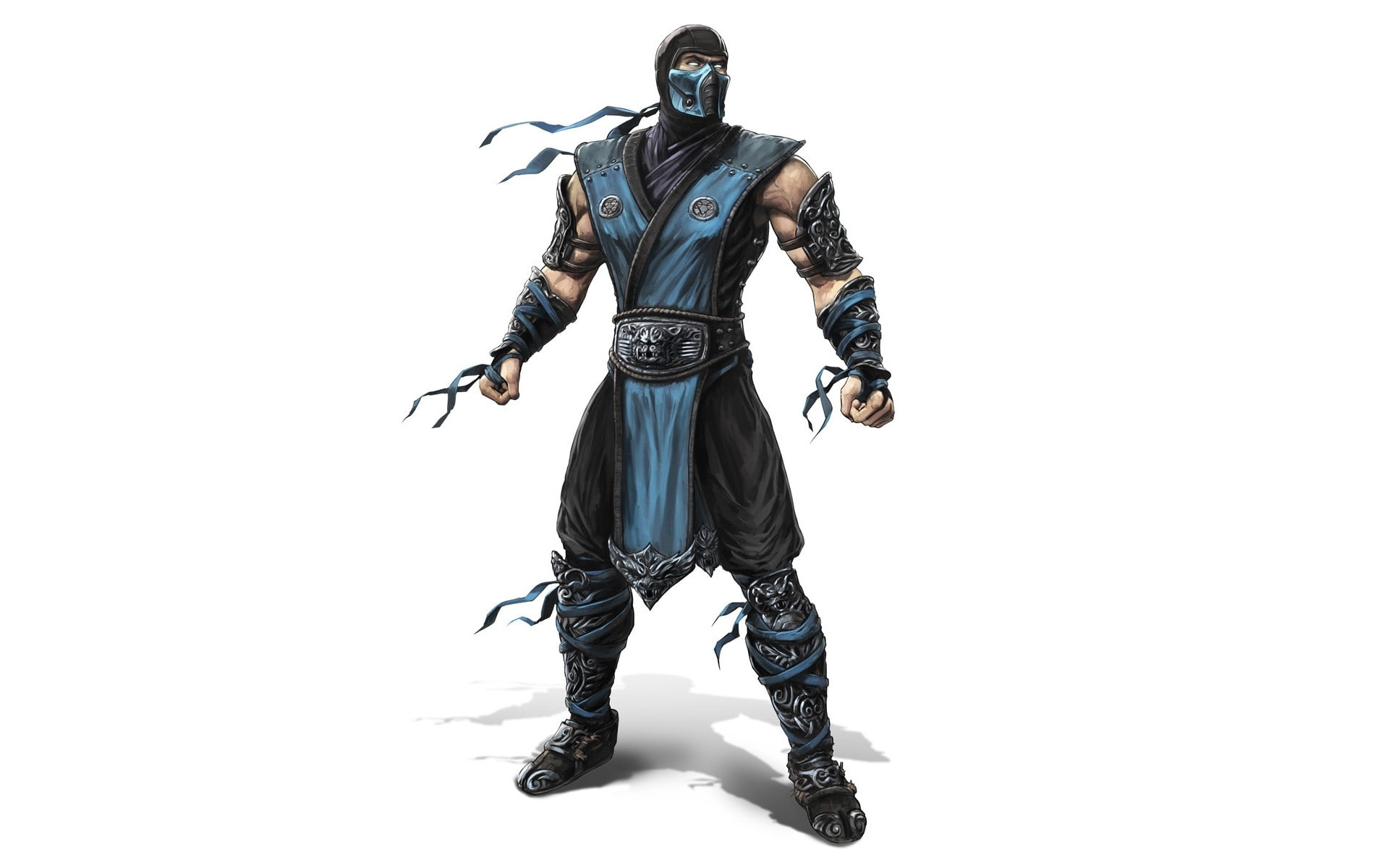 subzero, hd, art, video, games, kombat, x, Mortal Kombat, mortal, 1080P, Video Games, HD Wallpaper