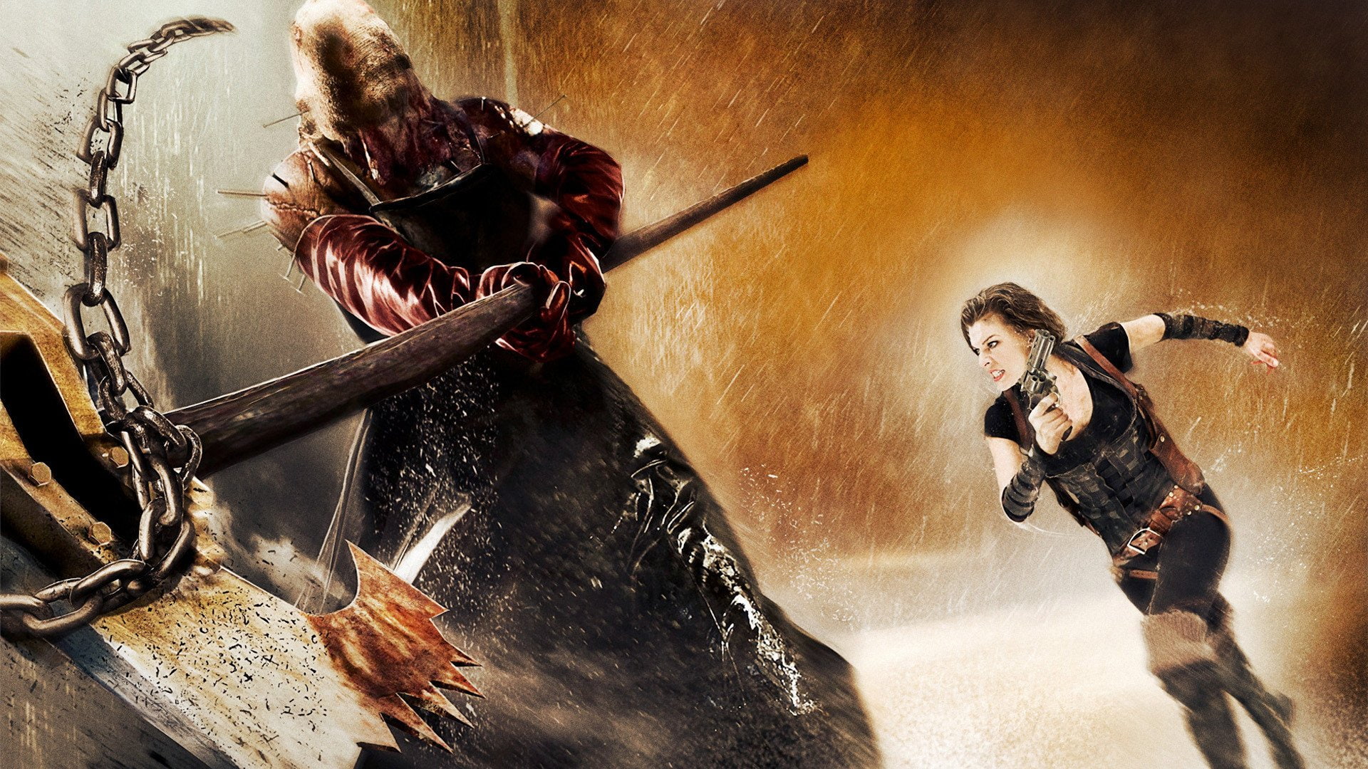 Milla Jovovich, Resident Evil, 1080P, Alice (Resident Evil), Executioner Majini, Resident Evil: Afterlife, HD Wallpaper