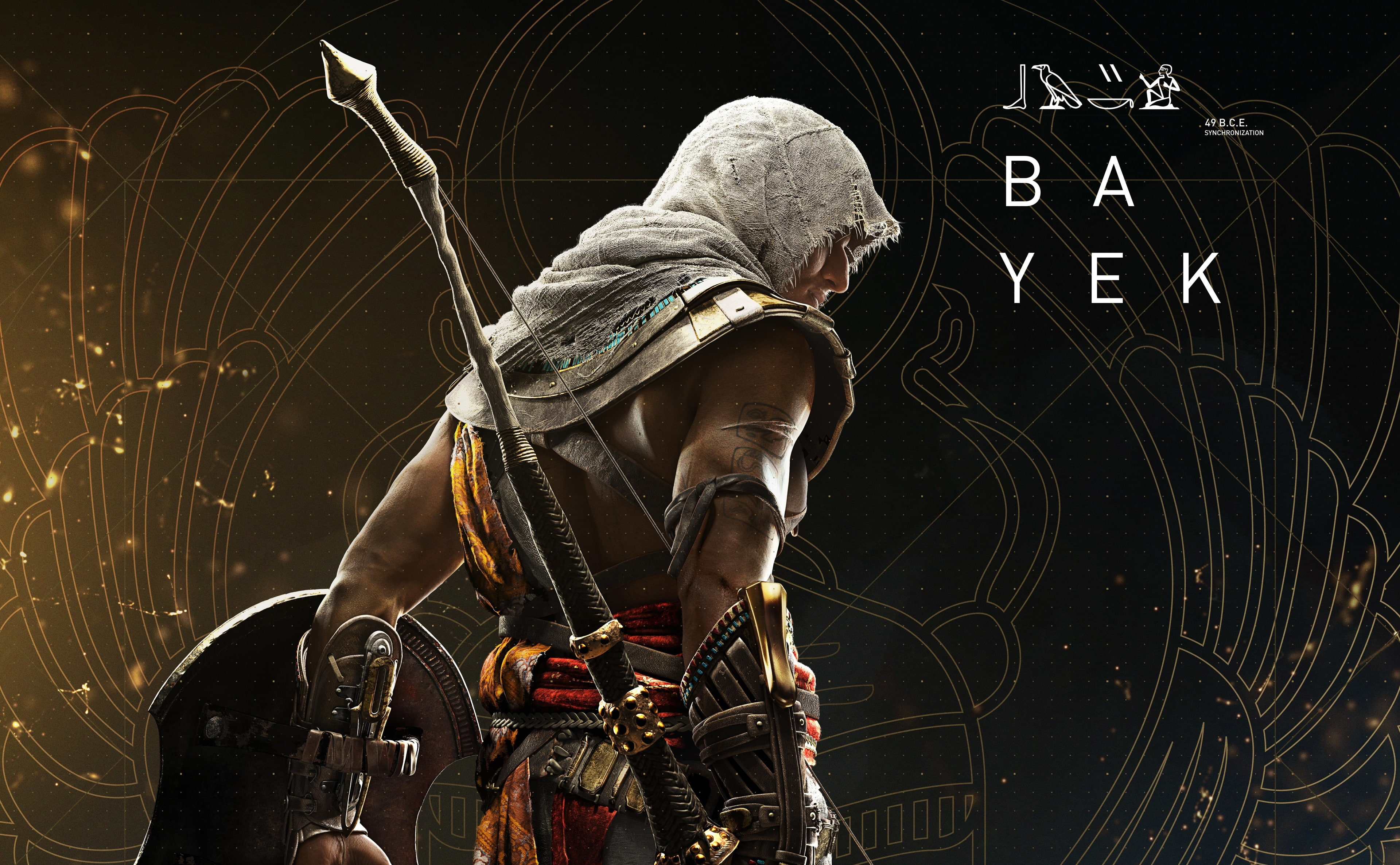 lifestyles, working, metal, human limb, technology, men, creed, activity, illustration, assassins, Assassins Creed, adult, Game, bayek, art and craft, holding, HD Wallpaper