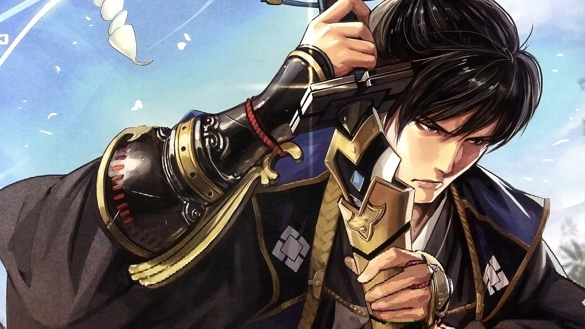 toukiden, video, samurai, kamuna, 1080P, game, (game), HD Wallpaper
