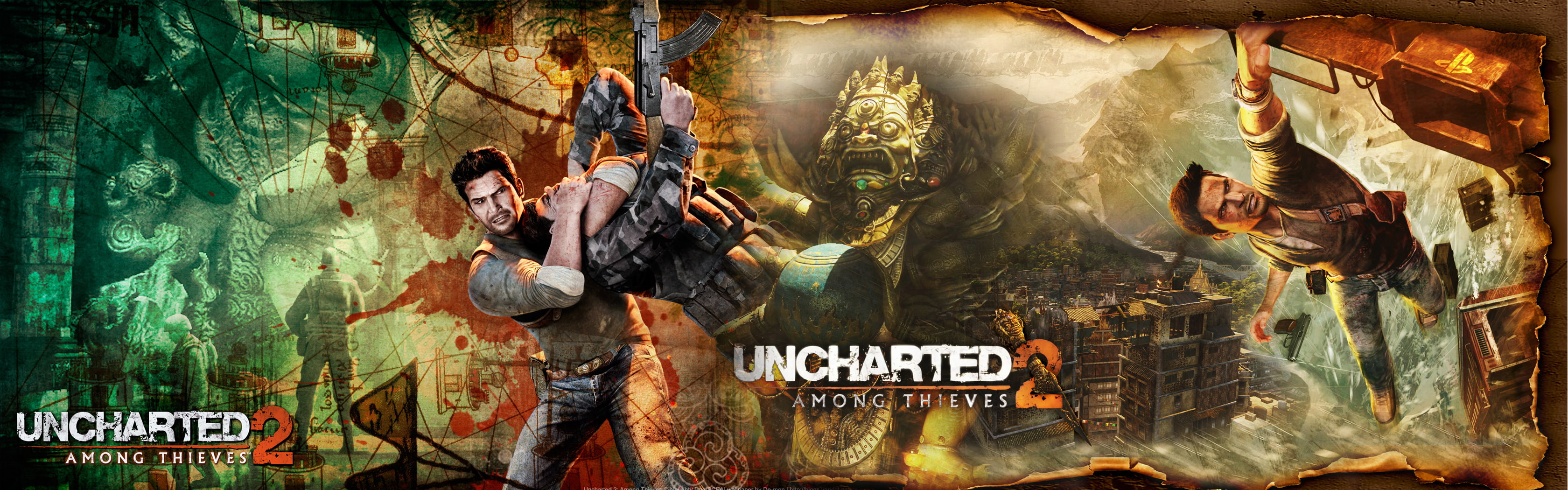 Uncharted 2: Among Thieves, Uncharted, 2K, HD Wallpaper