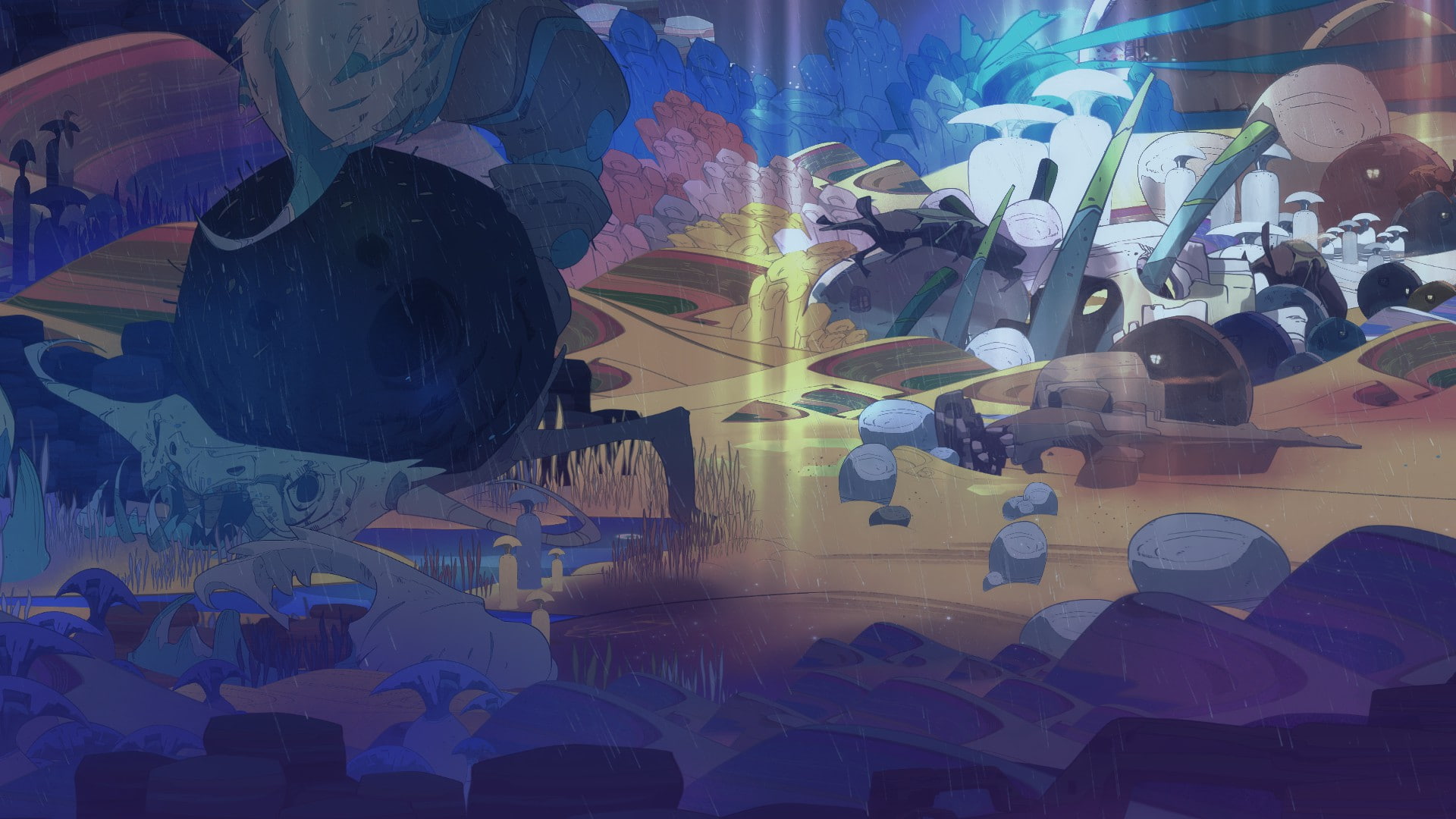 Supergiant Games, Pyre, artwork, video games, 1080P, HD Wallpaper