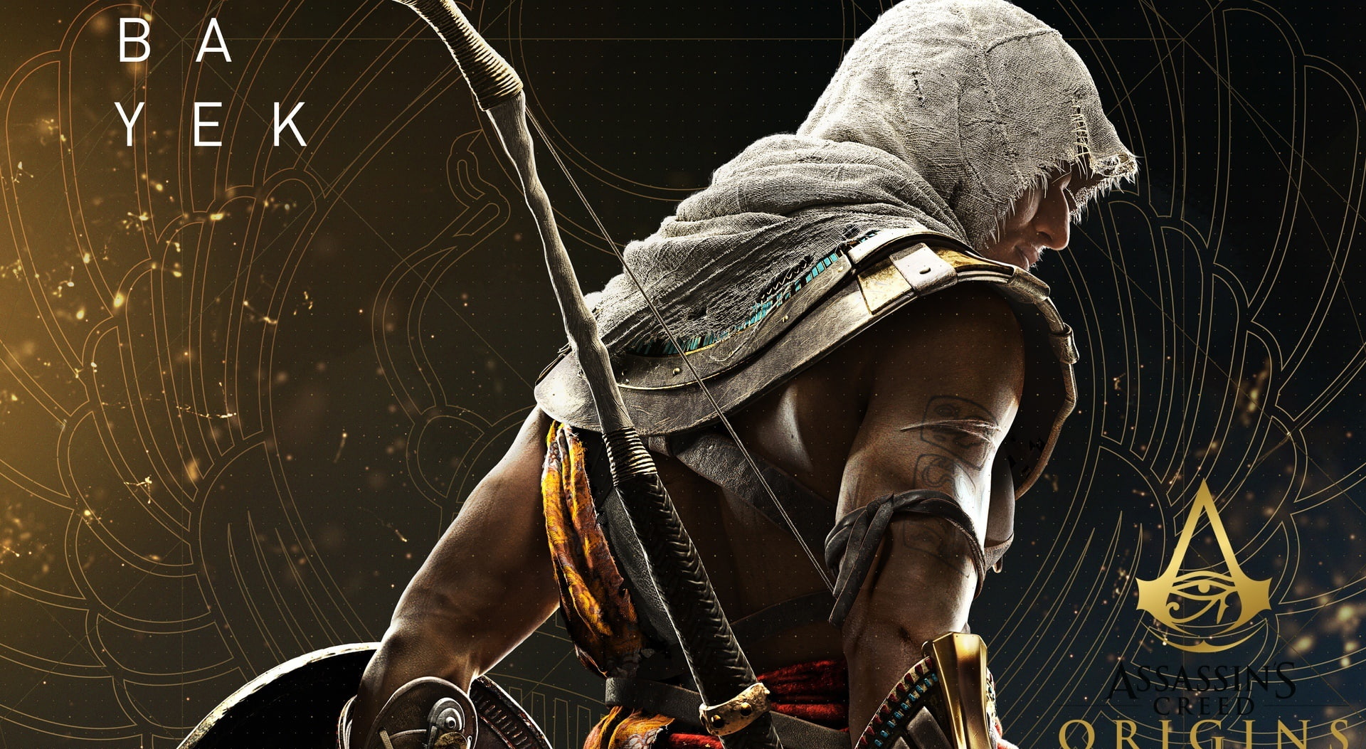 holding, origins, Games, real people, three quarter length, Game, craft, 1080P, clothing, assassins, 2017, creed, human body part, working, effort, indoors, HD Wallpaper