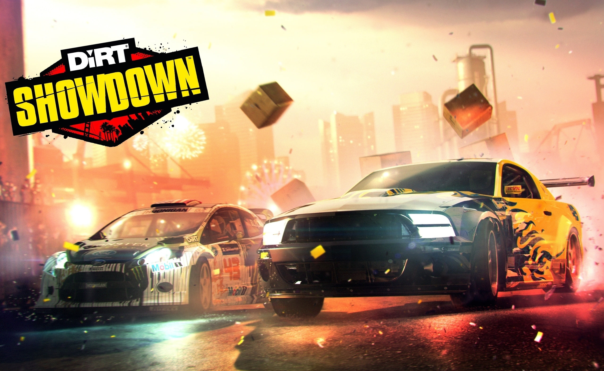 taxi, transportation, city life, showdown, rain, car, city, built structure, land vehicle, digital composite, Cars, road, travel, sign, video game, Race, HD Wallpaper