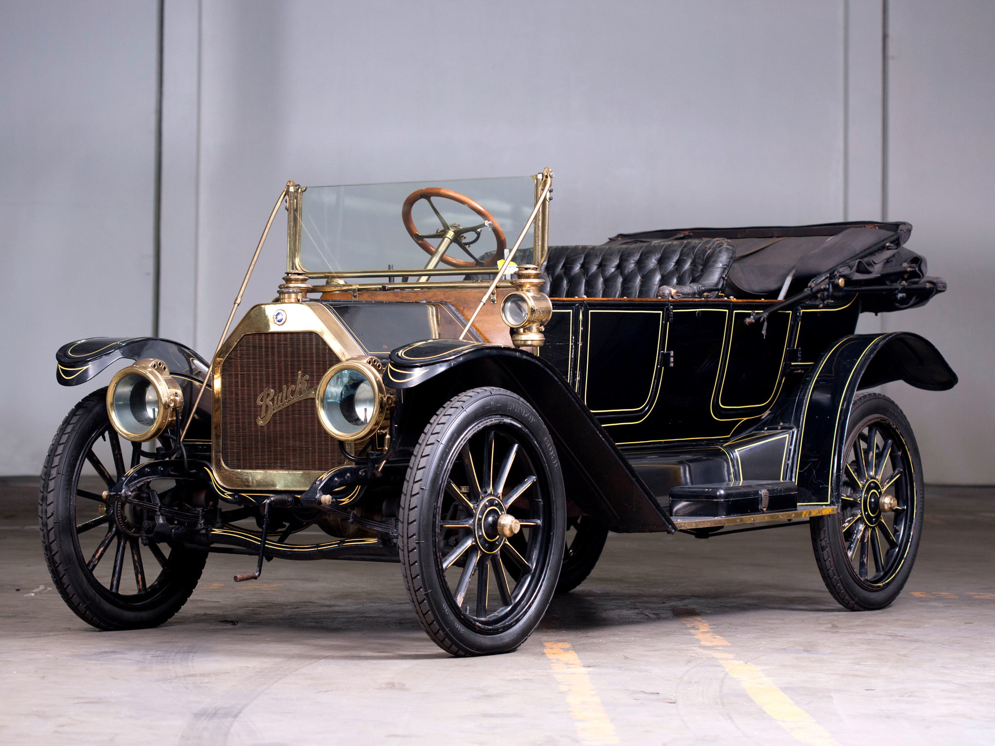 1912, retro, touring, 1080P, model 35, buick, HD Wallpaper
