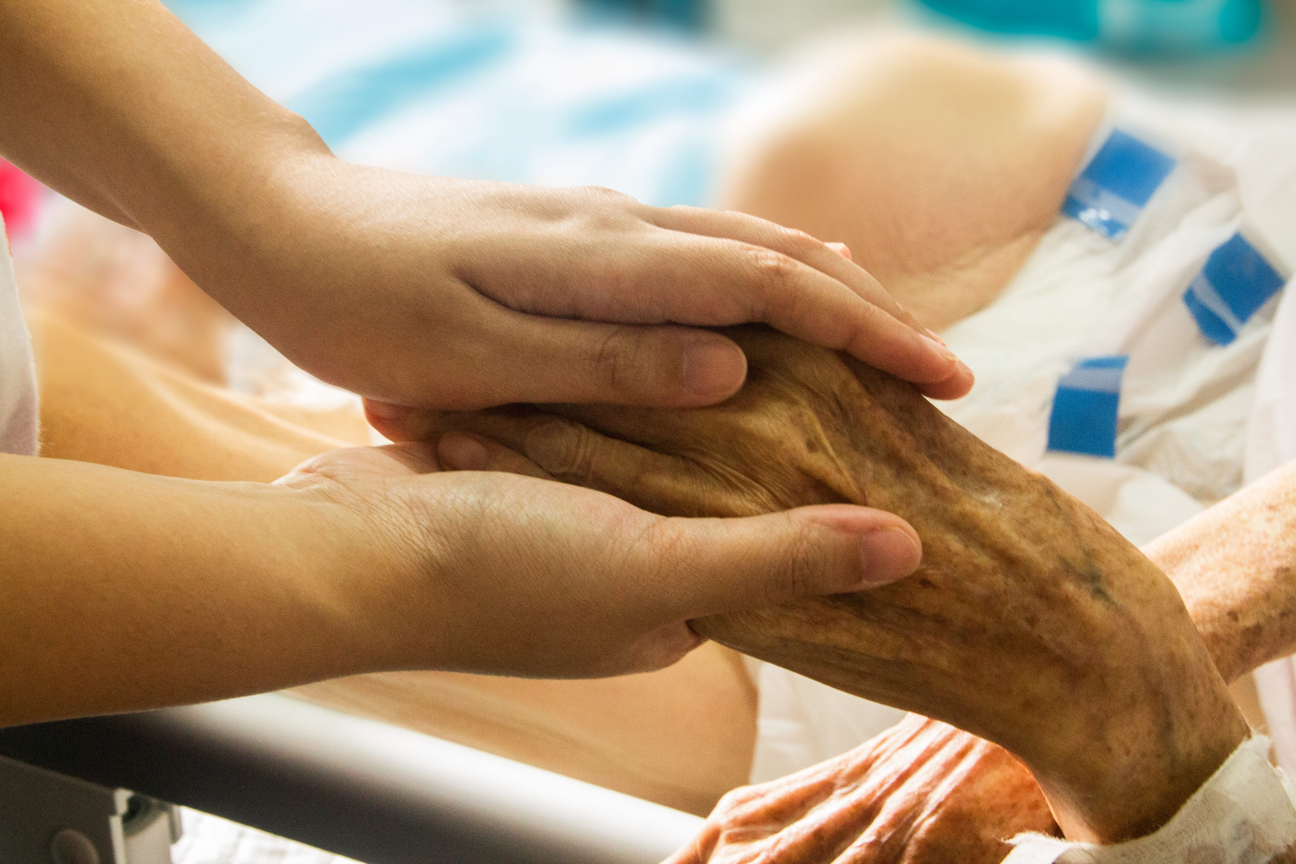 patient, skill, two people, old man, man, human body part, adult, people, healthcare and medicine, holding, finger, care, pavilion care, healthcare worker, HD Wallpaper