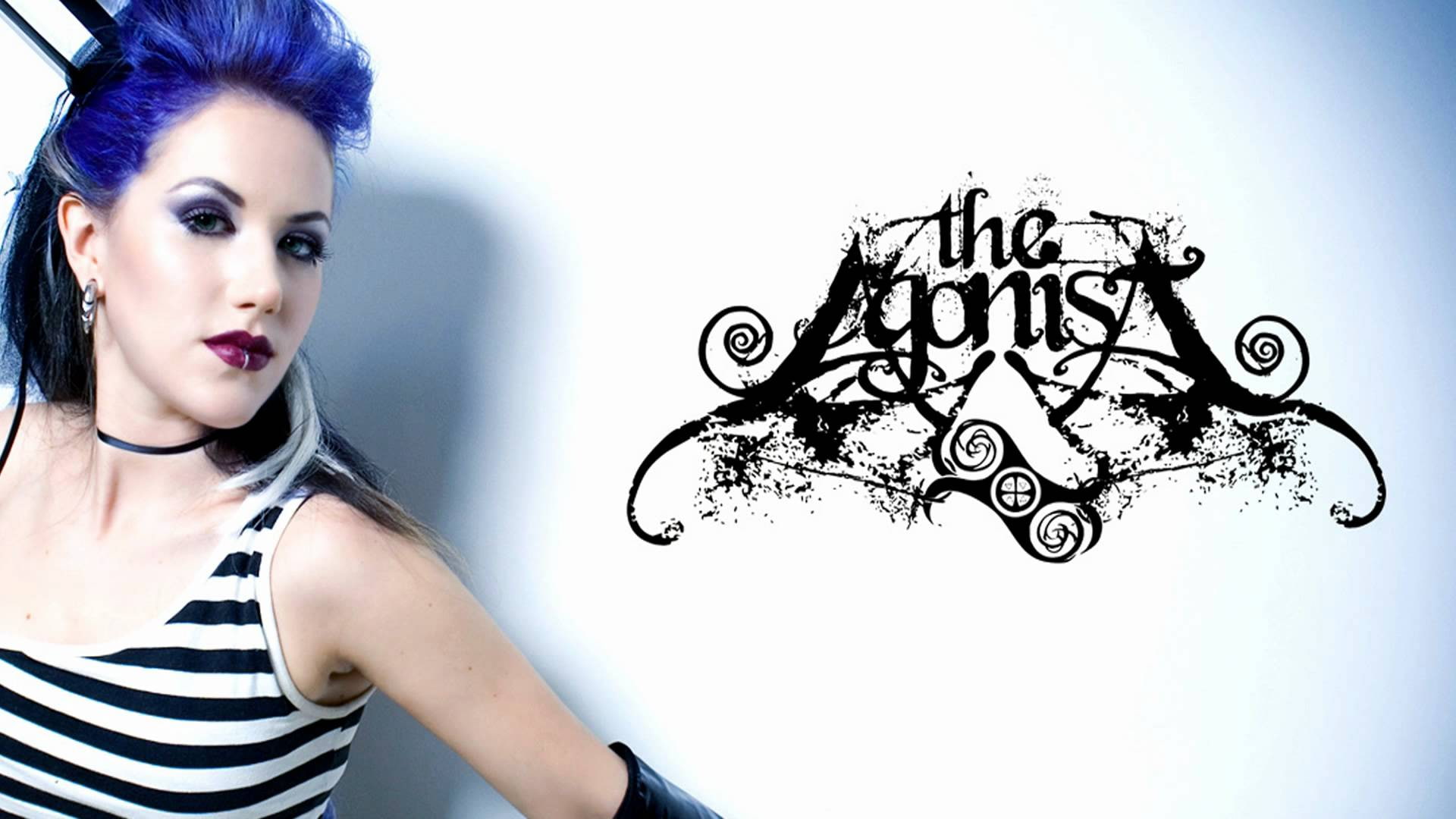 symphonic, 1080P, heavy, alissa, metal, agonist, white, gothic, HD Wallpaper