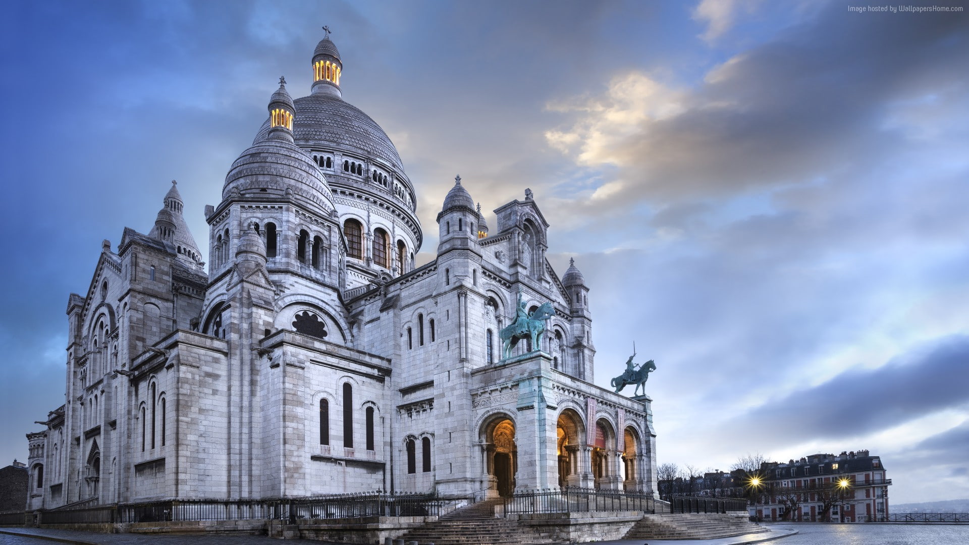 France, Montmartre, Paris, 1080P, tourism, basilique, travel, HD Wallpaper