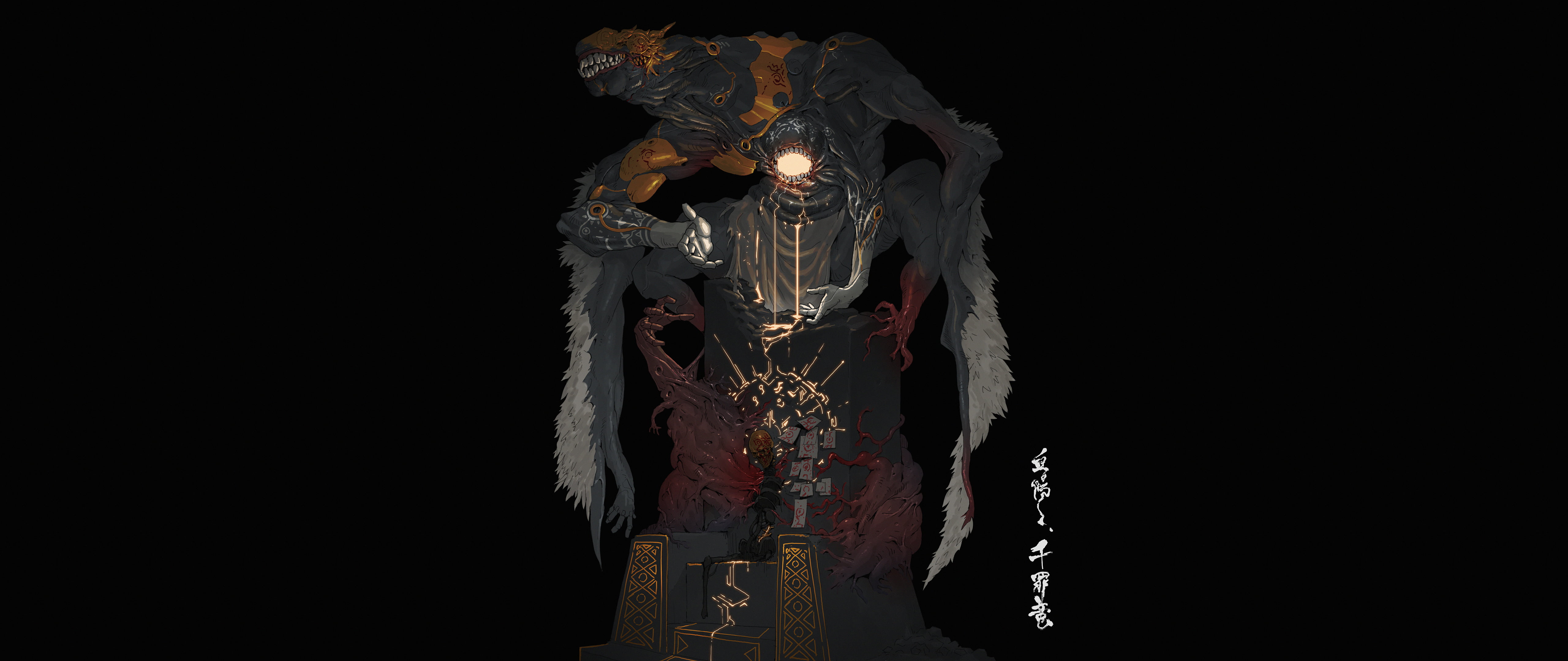 undead, 5K, gore, HD Wallpaper