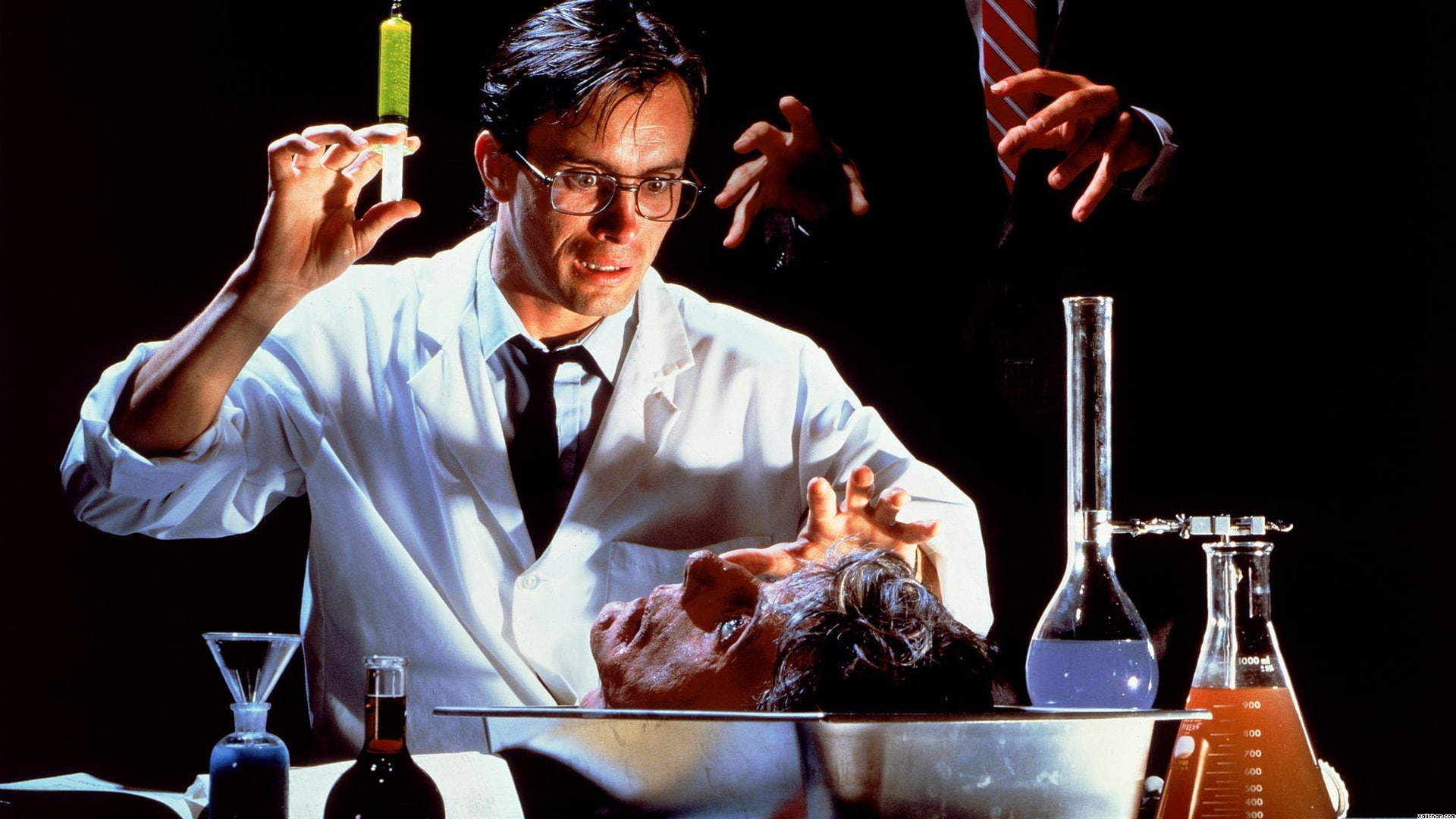 re animator, movie, 1080P, gore, sci fi, dark, animator, horror, film, HD Wallpaper